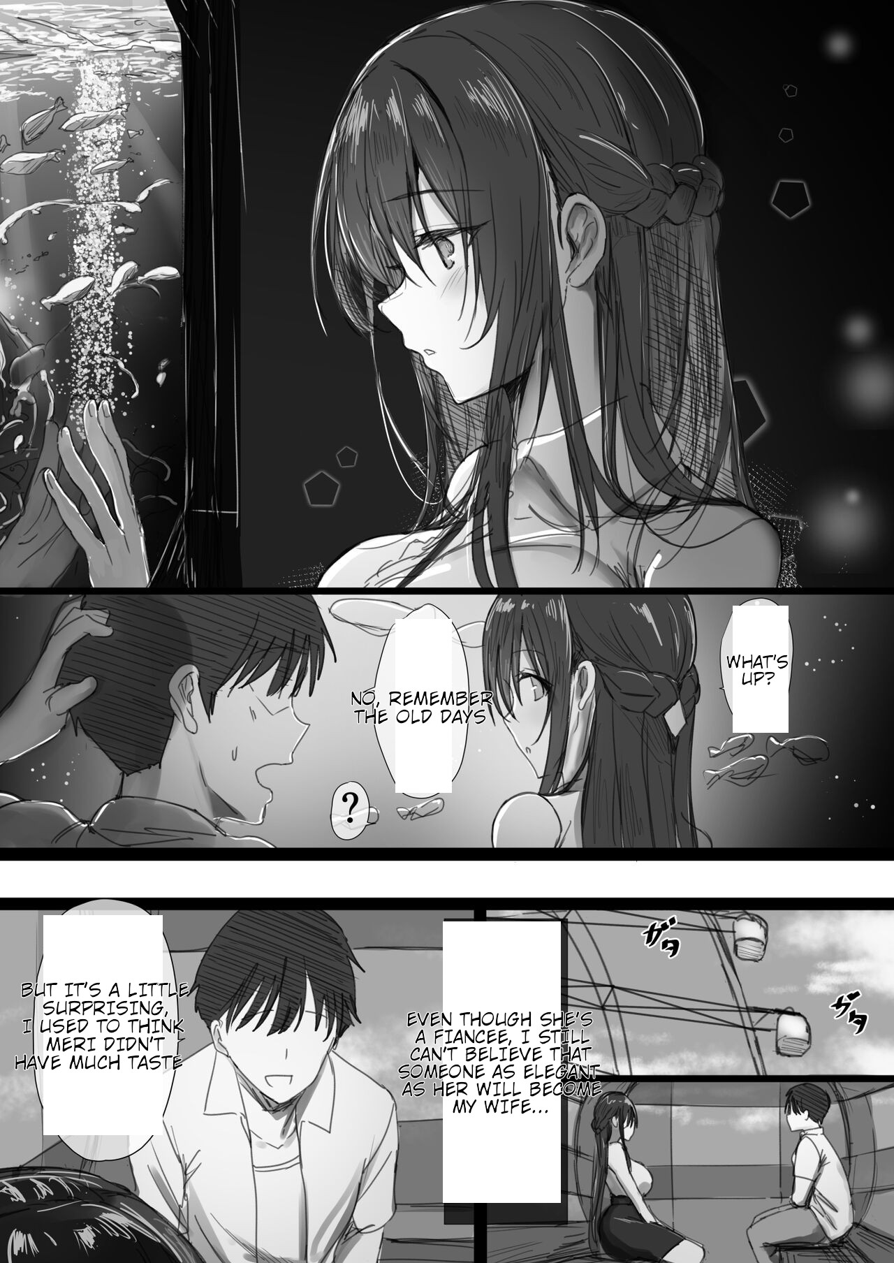 Ki ga Tsuyoi Seiso na Hitozuma Reijou ga Netorareru made no Ichibu Shijuu II page 4