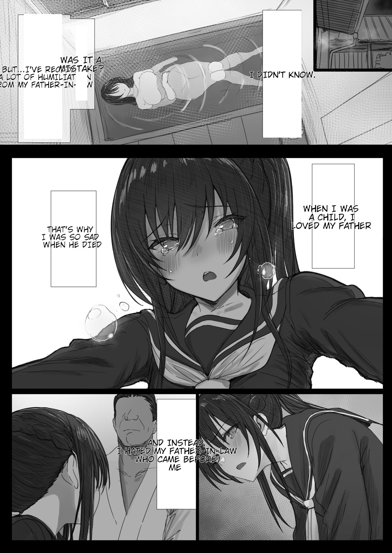 Ki ga Tsuyoi Seiso na Hitozuma Reijou ga Netorareru made no Ichibu Shijuu II page 71