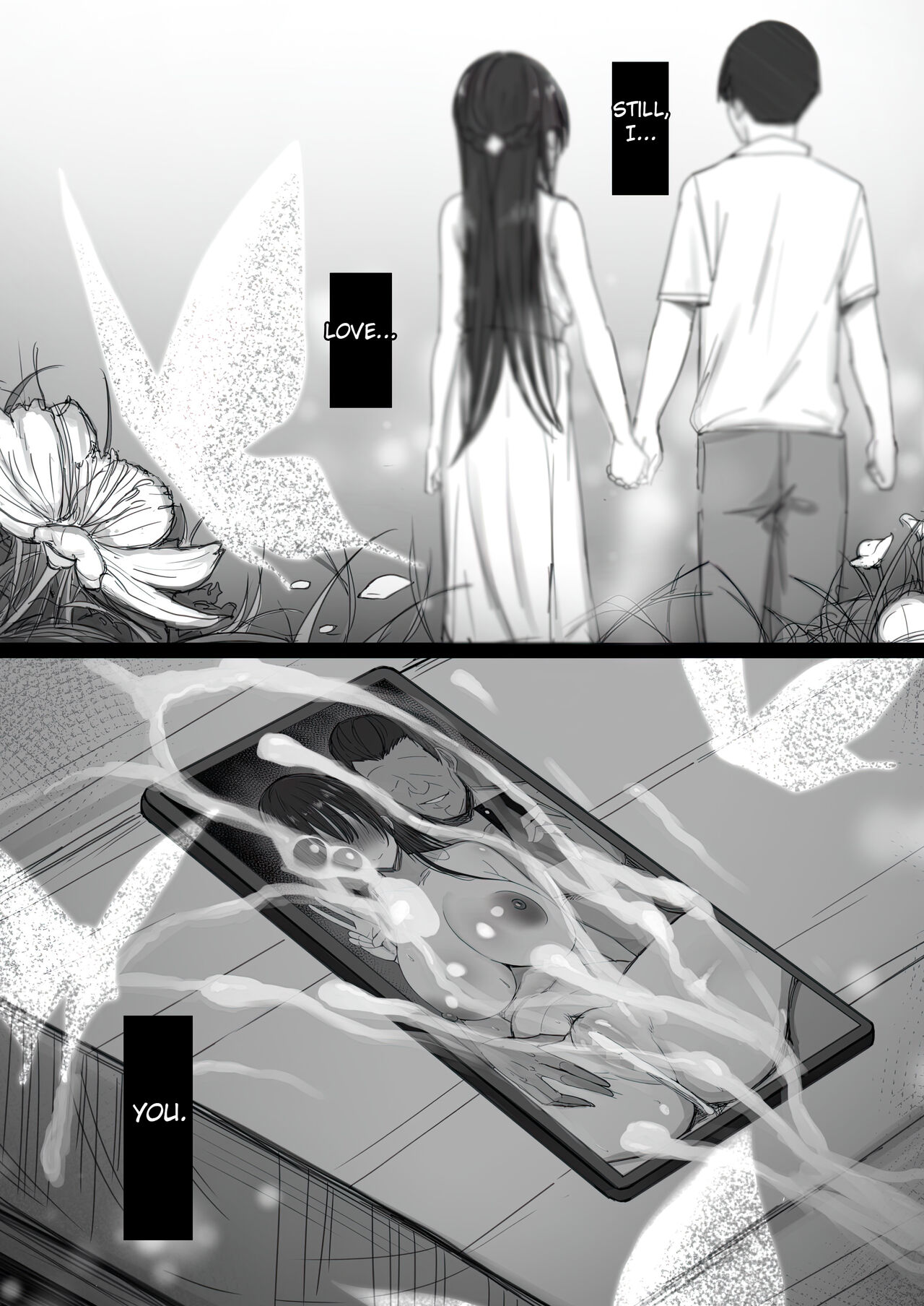 Ki ga Tsuyoi Seiso na Hitozuma Reijou ga Netorareru made no Ichibu Shijuu II page 102