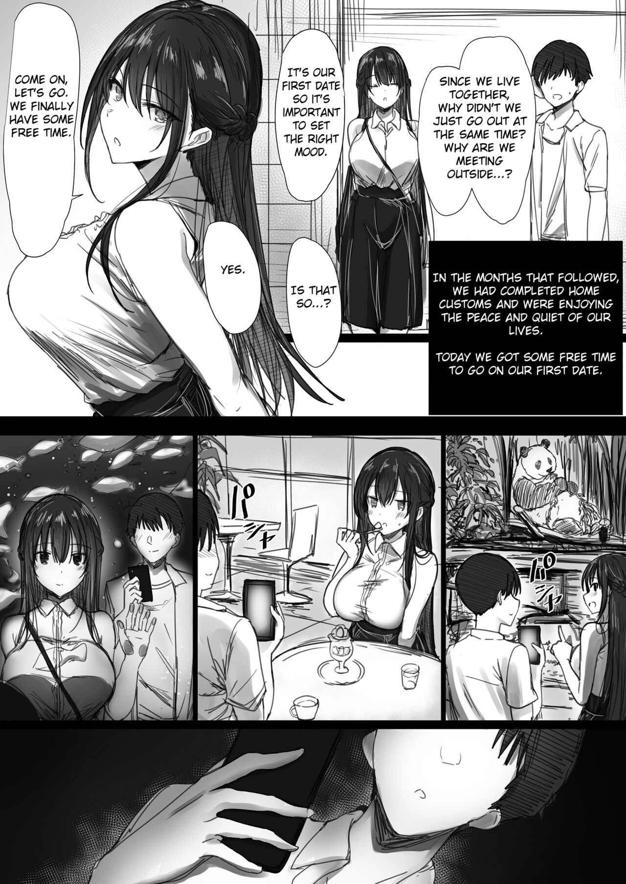 Ki ga Tsuyoi Seiso na Hitozuma Reijou ga Netorareru made no Ichibu Shijuu II page 3