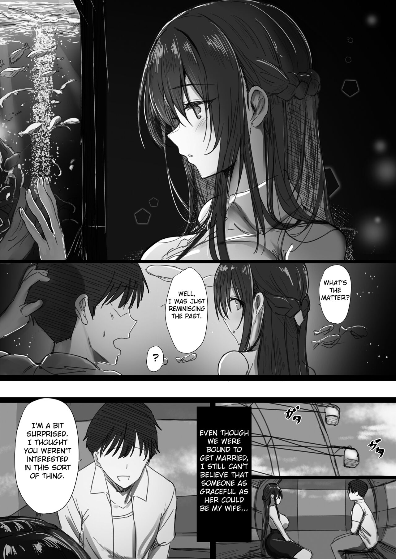 Ki ga Tsuyoi Seiso na Hitozuma Reijou ga Netorareru made no Ichibu Shijuu II page 4