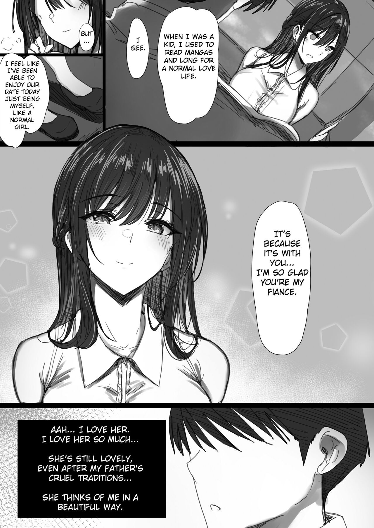 Ki ga Tsuyoi Seiso na Hitozuma Reijou ga Netorareru made no Ichibu Shijuu II page 5