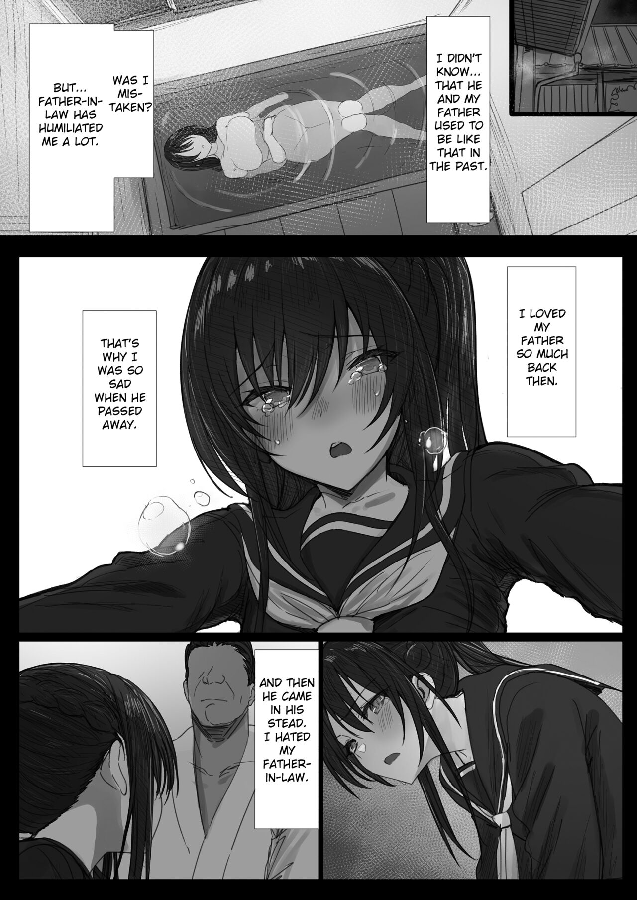 Ki ga Tsuyoi Seiso na Hitozuma Reijou ga Netorareru made no Ichibu Shijuu II page 71