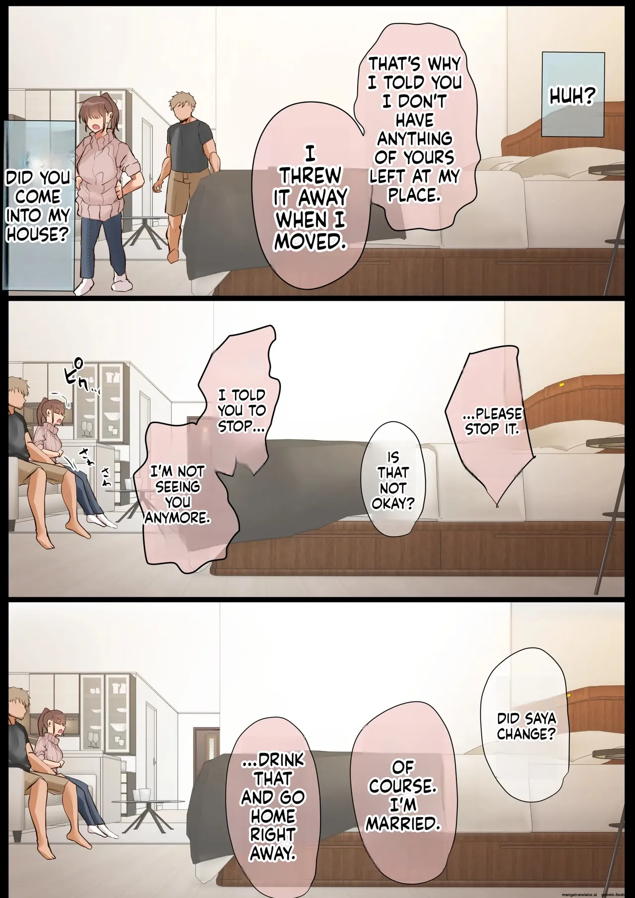 Ki ga tsuyokute zako manko na tsuma wa dareka no osagari page 50