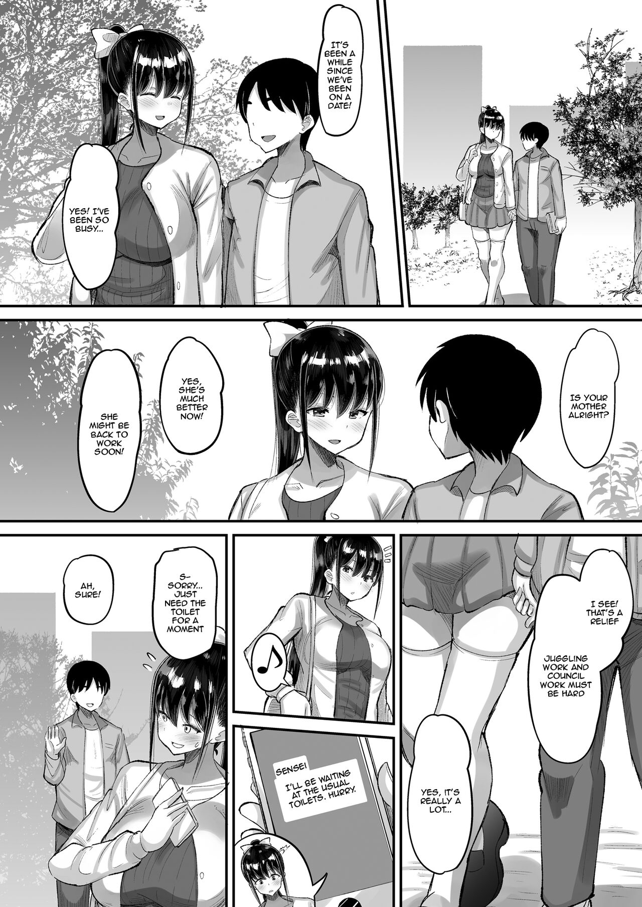 Kichiku Kyoushi ni Otosareta Boku no Seitokaichou page 34