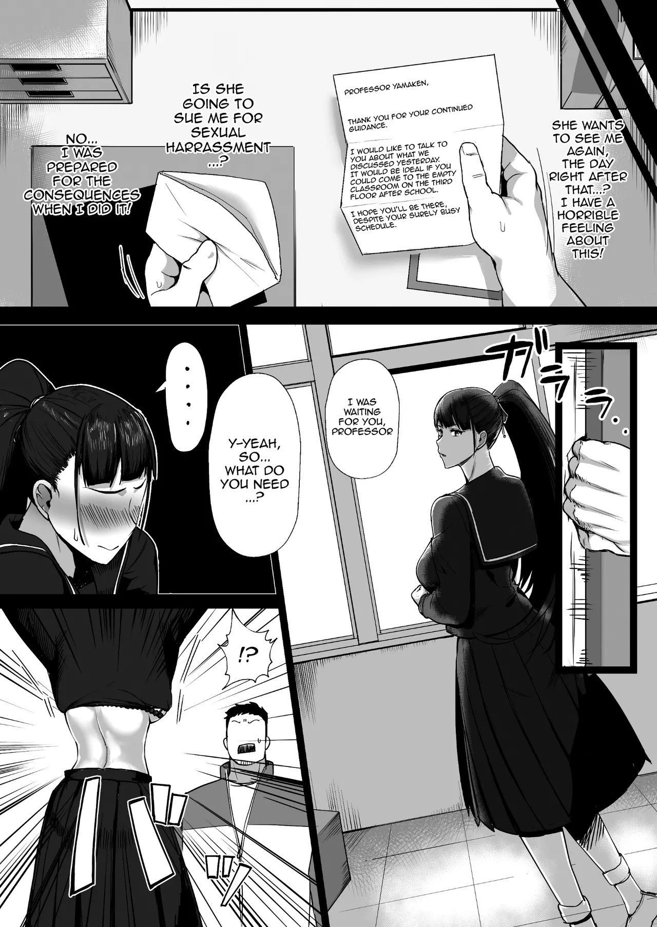 Kimajime na Yuutousei wa, Sensei dake no Mesu ni Naritai. - A serious honor student wants to be the teacher's only female. page 8