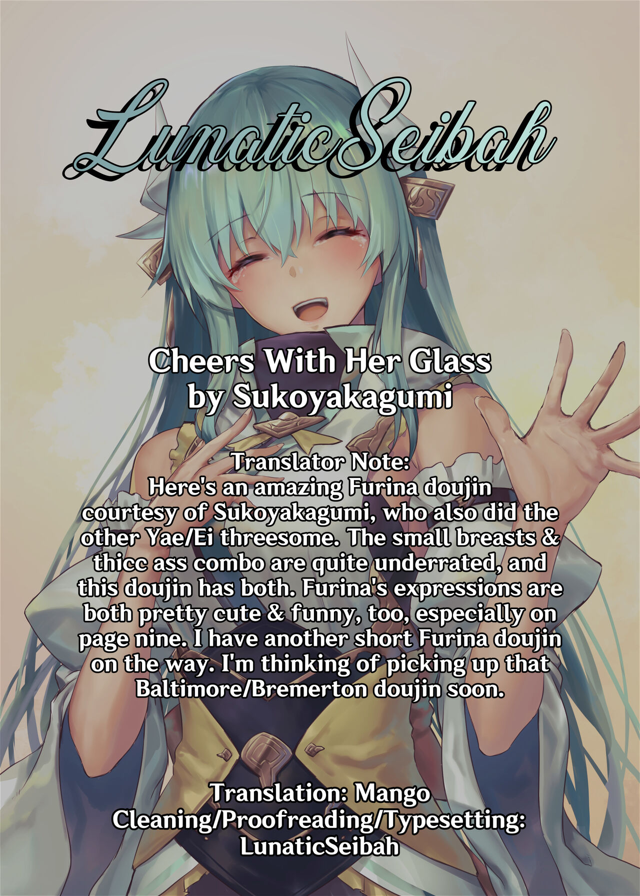 Kimi no Guroshi de Kanpai - Cheers with her glass page 23