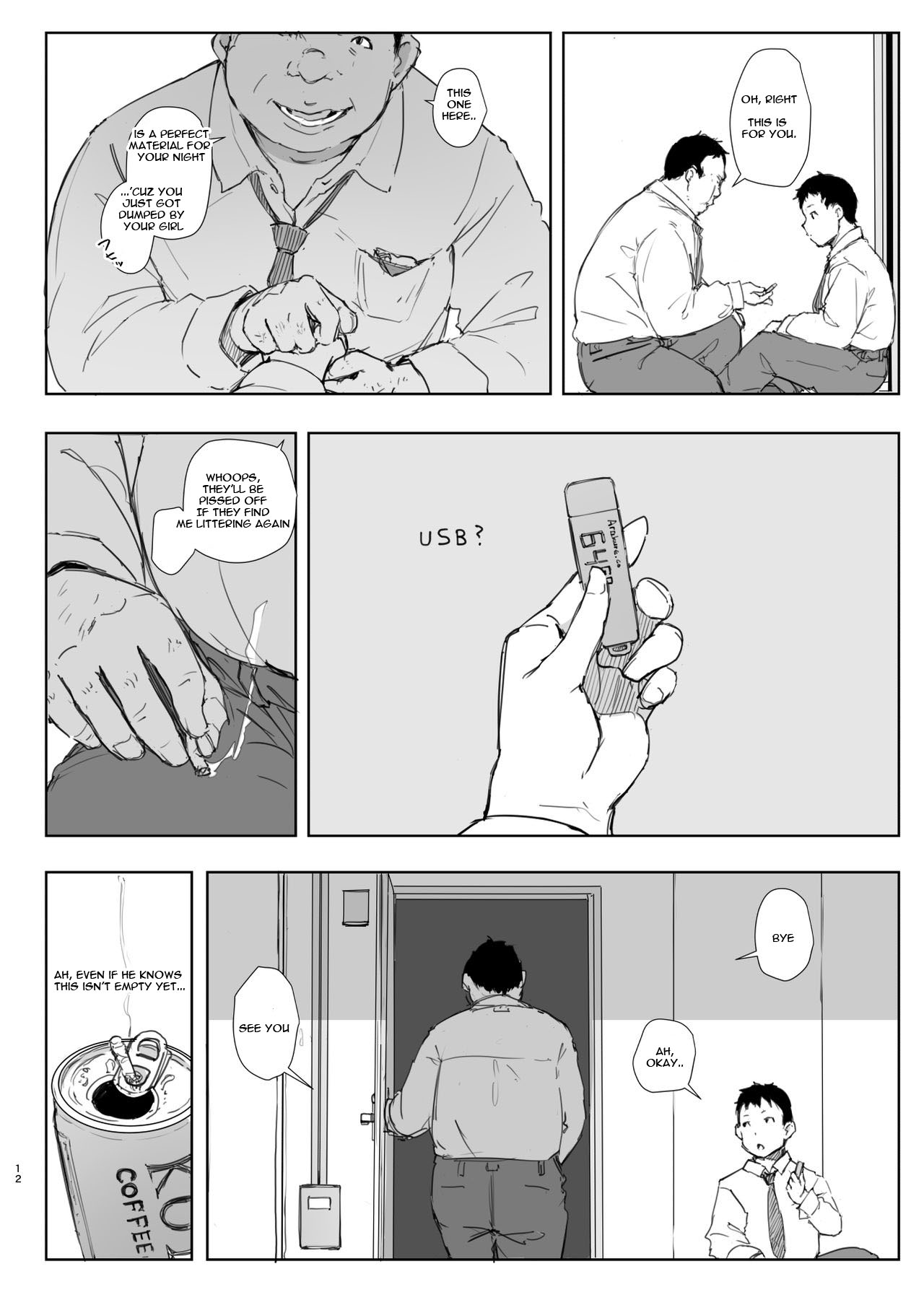 Kimi no Kanojo Yokatta yo. Meganekko NTR Tanpenshuu page 12