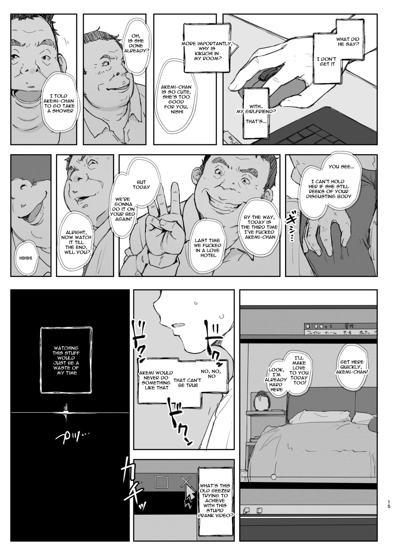 Kimi no Kanojo Yokatta yo. Meganekko NTR Tanpenshuu page 15