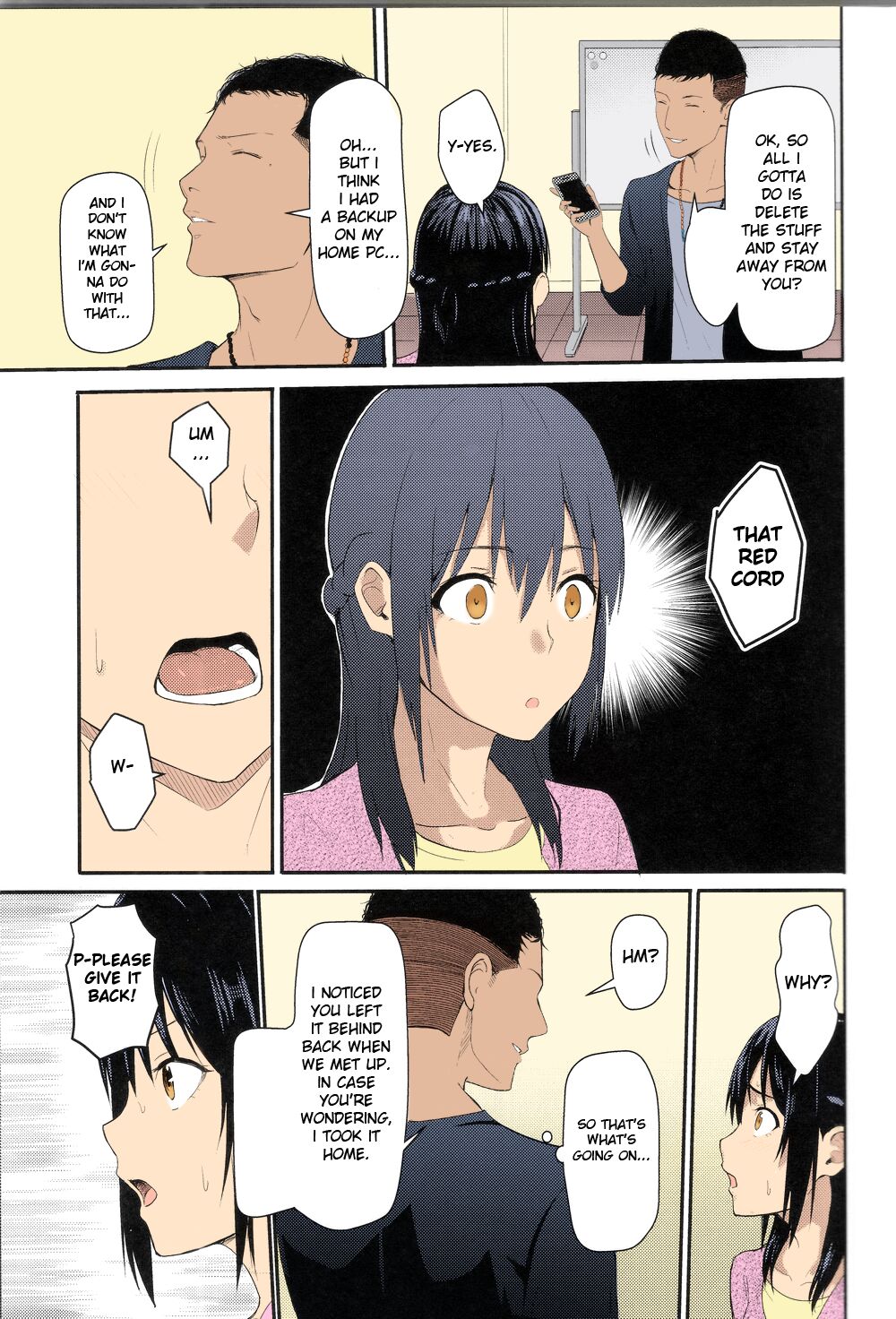 Kimi no Na wa. - & and & - Mitsuha Miyamziu & Teshigawara Katsuhiko page 134
