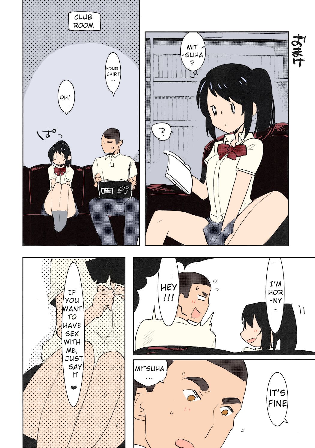 Kimi no Na wa. - & and & - Mitsuha Miyamziu & Teshigawara Katsuhiko page 19