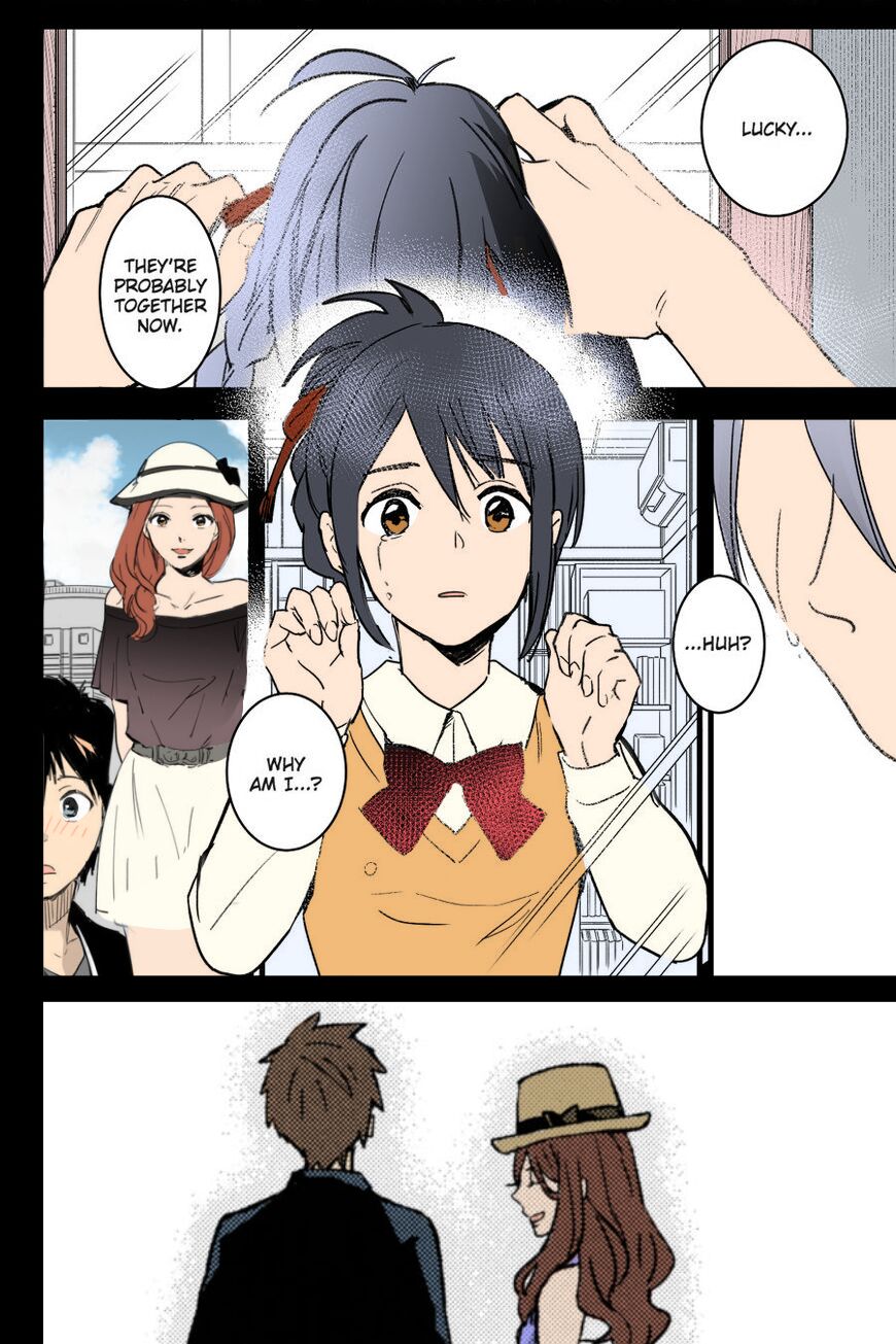 Kimi no Na wa. - & and & - Mitsuha Miyamziu & Teshigawara Katsuhiko page 29