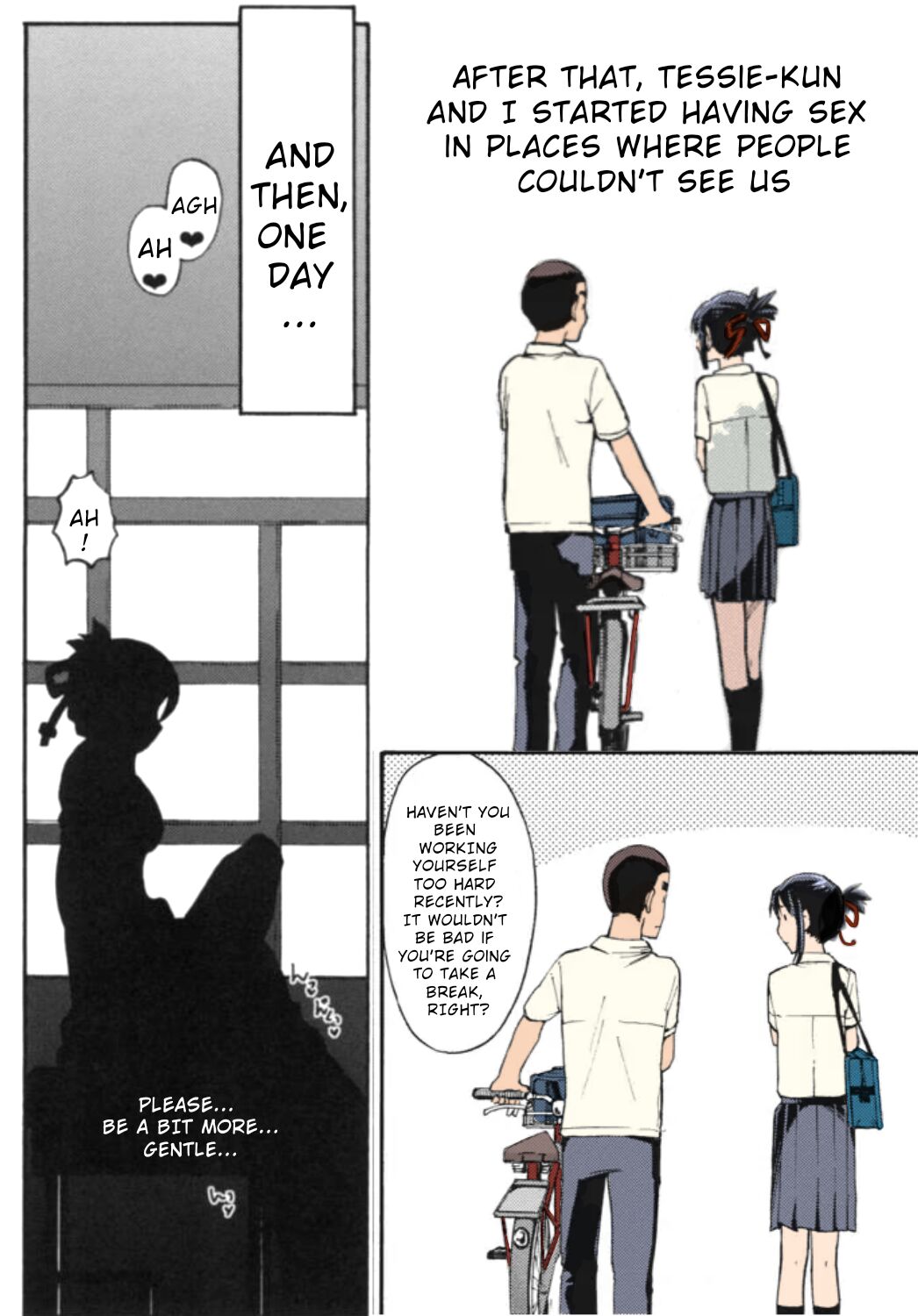 Kimi no Na wa. - & and & - Mitsuha Miyamziu & Teshigawara Katsuhiko page 69