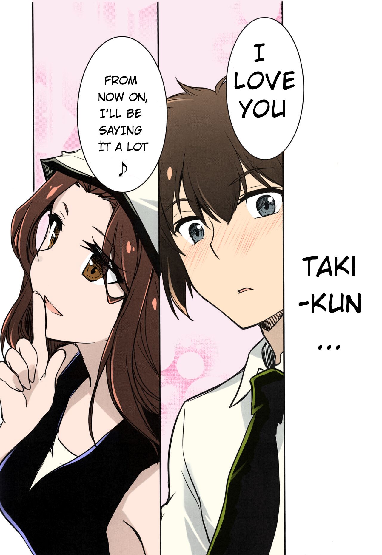 Kimi no Na wa. - & and & - Mitsuha Miyamziu & Teshigawara Katsuhiko page 74