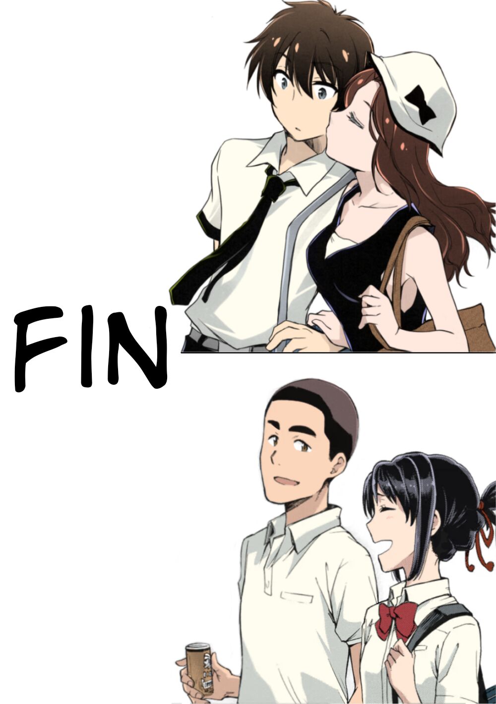 Kimi no Na wa. - & and & - Mitsuha Miyamziu & Teshigawara Katsuhiko page 75