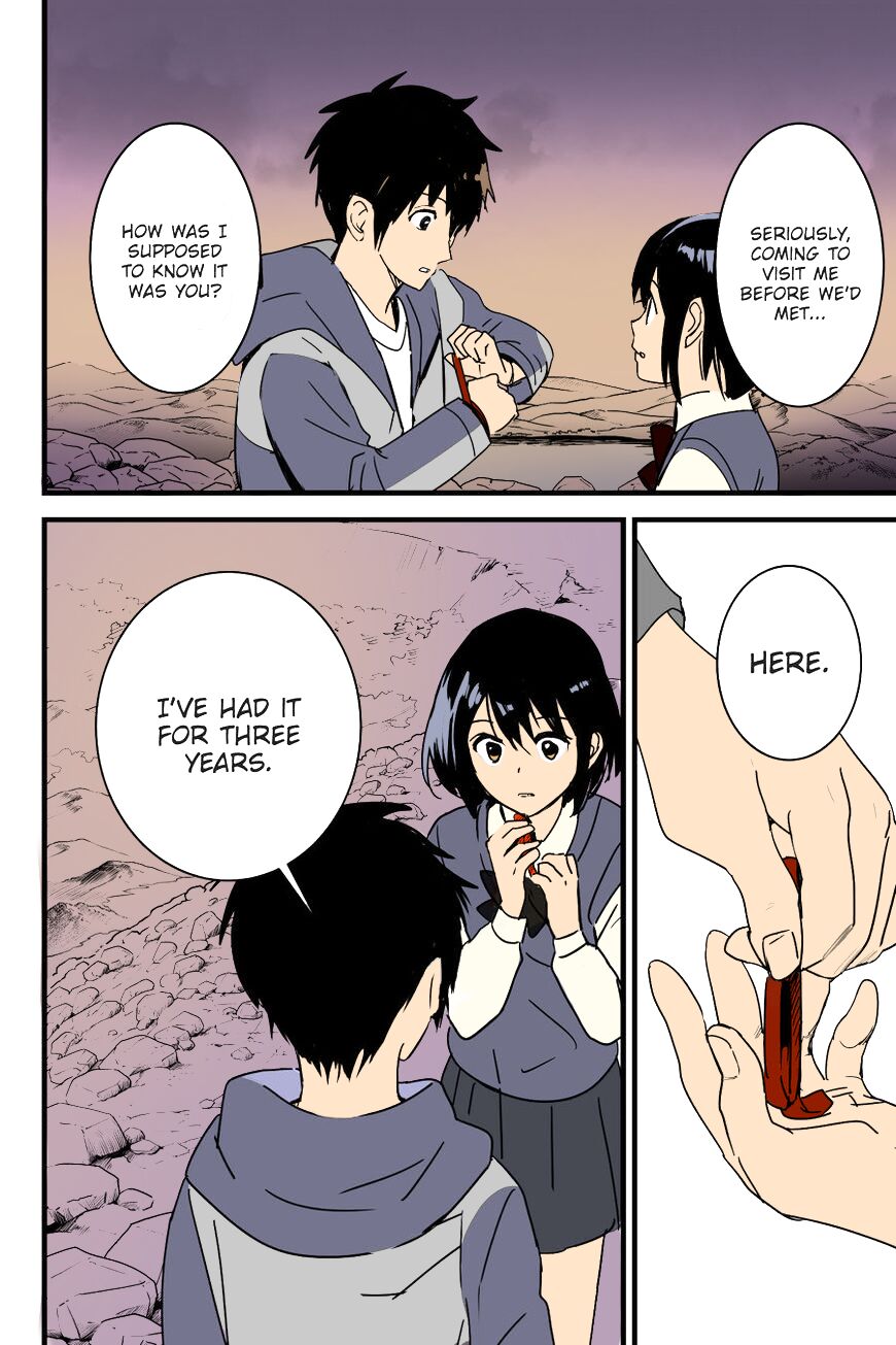 Kimi no Na wa. - & and & - Mitsuha Miyamziu & Teshigawara Katsuhiko page 83