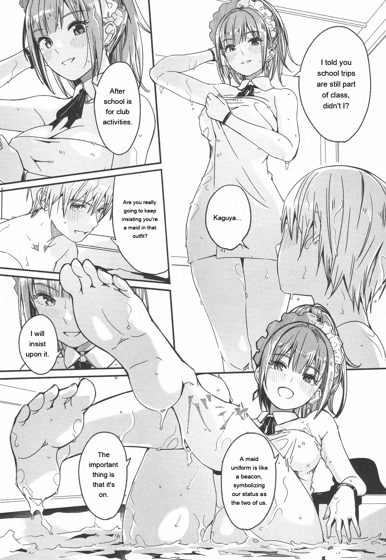 Kimi wa Kagayaku Tsukihana no You ni - Like a luminous moonflower, You Enrapture My Heart. + Melonbooks Tokuten Sensei wa Yappari JK to Yaritai page 125