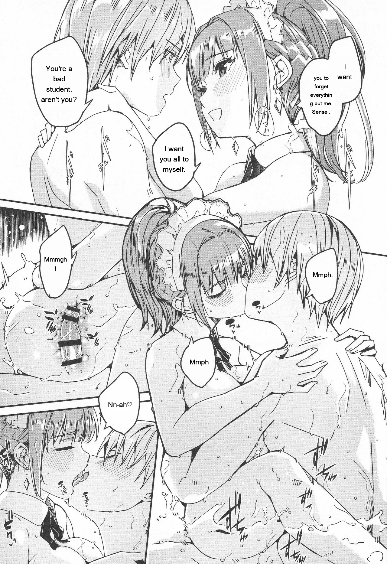 Kimi wa Kagayaku Tsukihana no You ni - Like a luminous moonflower, You Enrapture My Heart. + Melonbooks Tokuten Sensei wa Yappari JK to Yaritai page 133