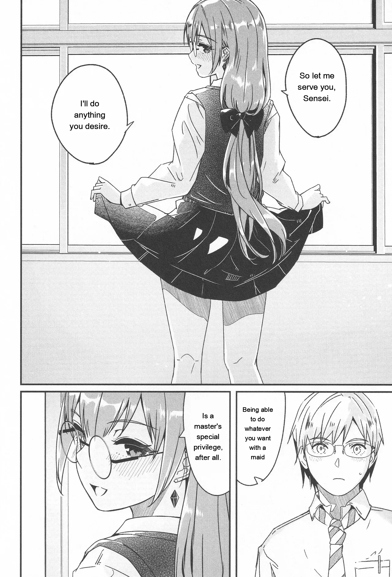 Kimi wa Kagayaku Tsukihana no You ni - Like a luminous moonflower, You Enrapture My Heart. + Melonbooks Tokuten Sensei wa Yappari JK to Yaritai page 14