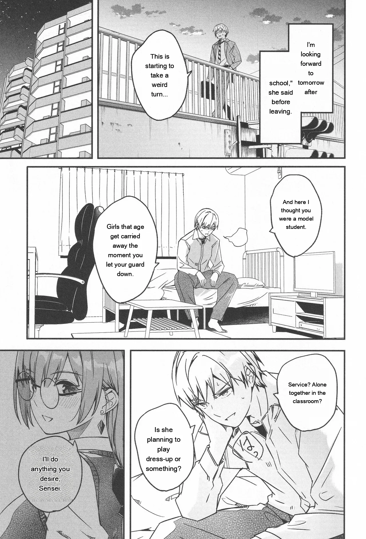 Kimi wa Kagayaku Tsukihana no You ni - Like a luminous moonflower, You Enrapture My Heart. + Melonbooks Tokuten Sensei wa Yappari JK to Yaritai page 15