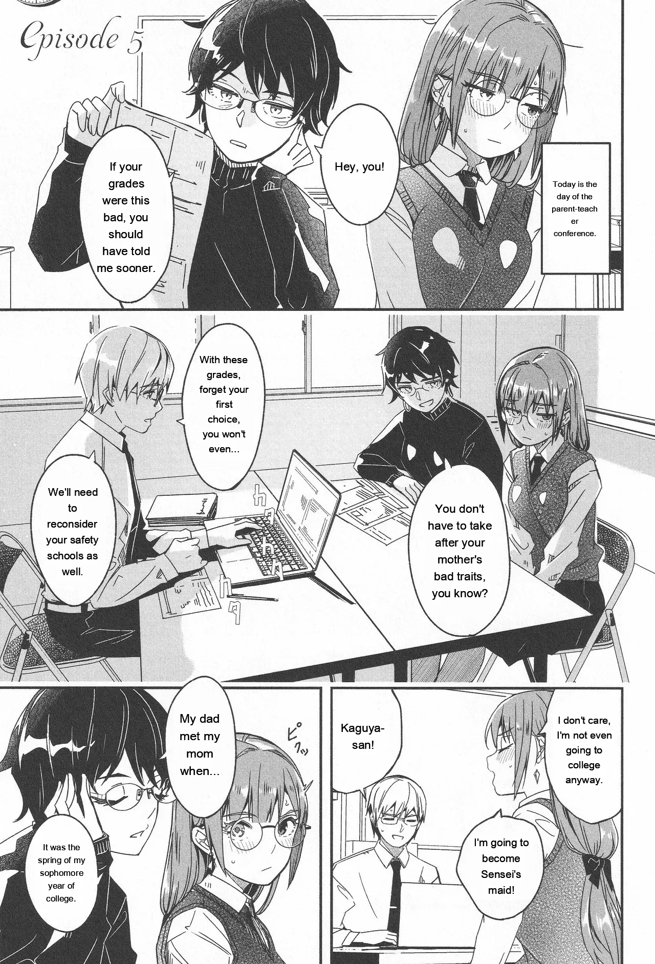 Kimi wa Kagayaku Tsukihana no You ni - Like a luminous moonflower, You Enrapture My Heart. + Melonbooks Tokuten Sensei wa Yappari JK to Yaritai page 153