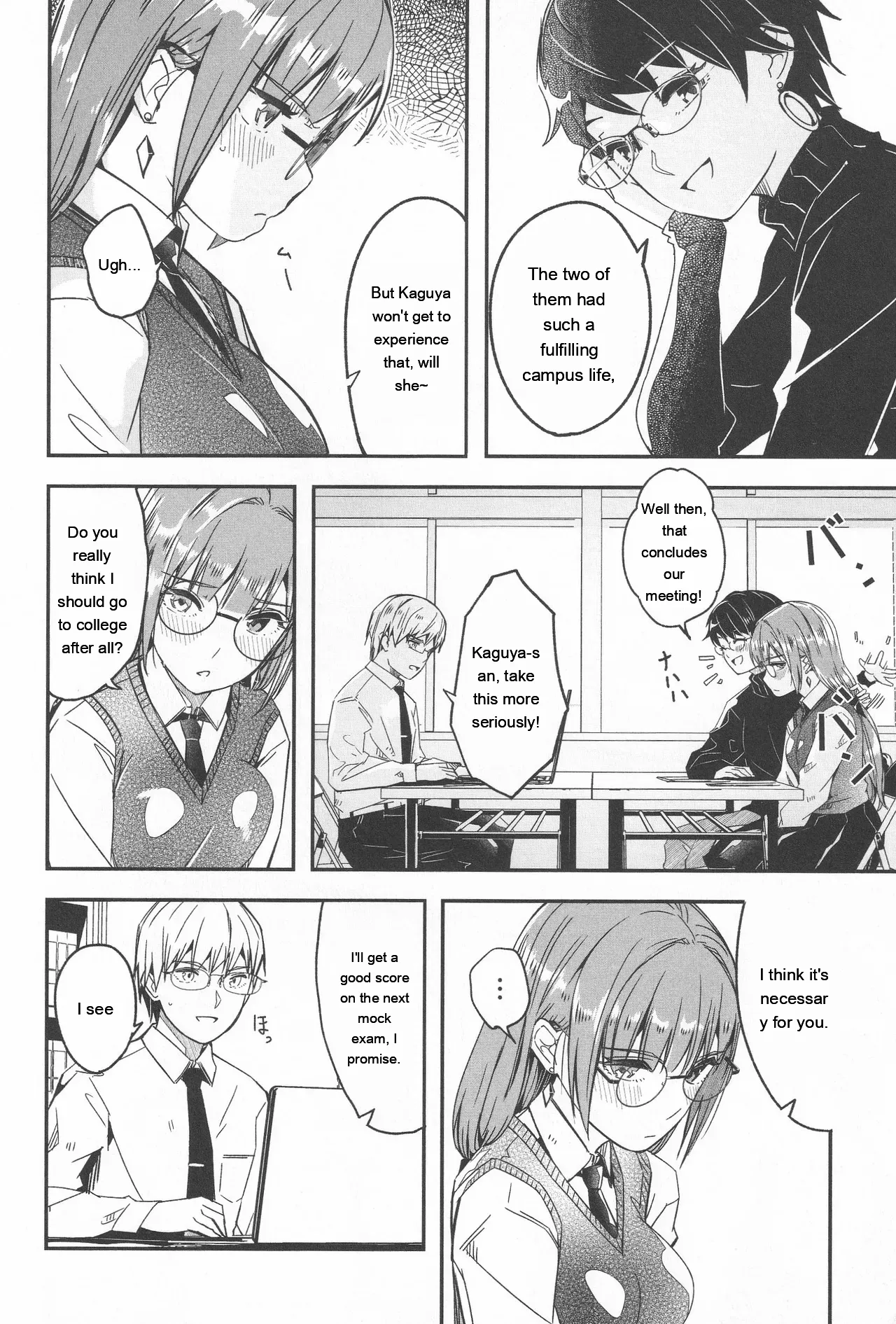 Kimi wa Kagayaku Tsukihana no You ni - Like a luminous moonflower, You Enrapture My Heart. + Melonbooks Tokuten Sensei wa Yappari JK to Yaritai page 154