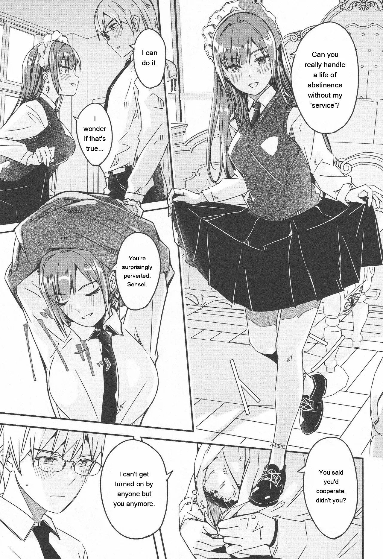 Kimi wa Kagayaku Tsukihana no You ni - Like a luminous moonflower, You Enrapture My Heart. + Melonbooks Tokuten Sensei wa Yappari JK to Yaritai page 157