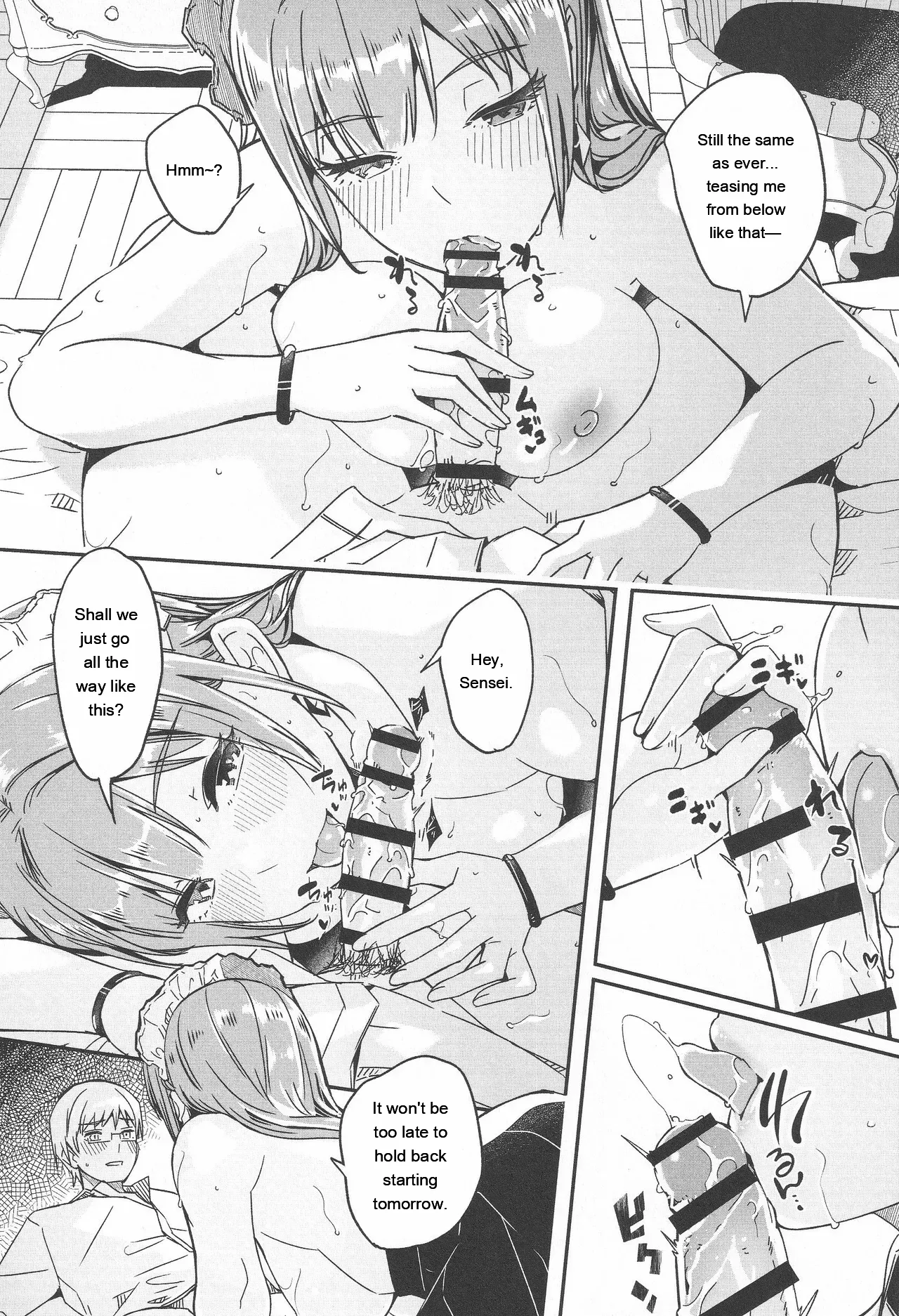 Kimi wa Kagayaku Tsukihana no You ni - Like a luminous moonflower, You Enrapture My Heart. + Melonbooks Tokuten Sensei wa Yappari JK to Yaritai page 163