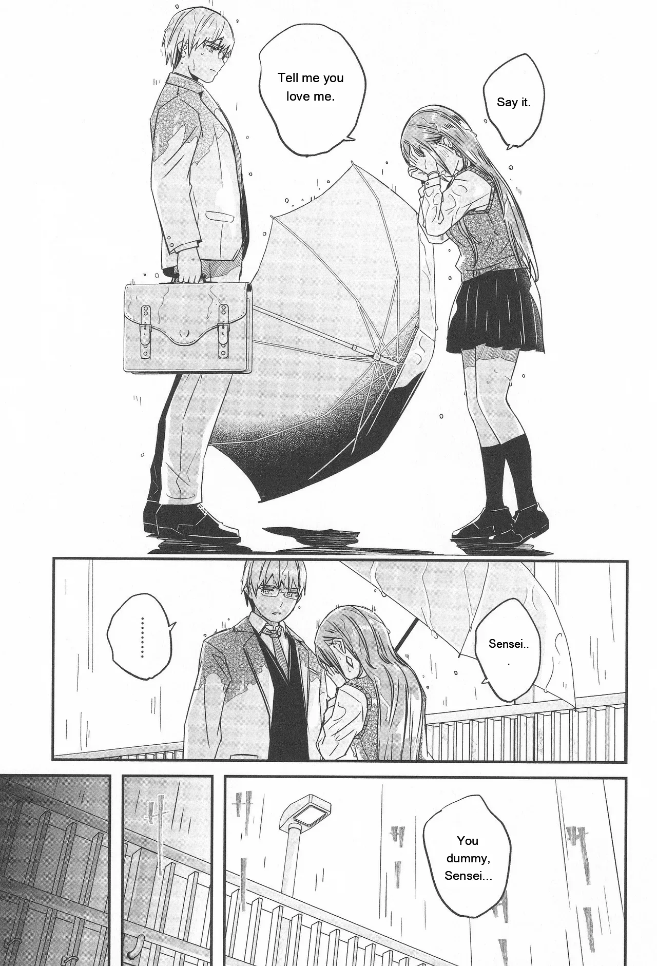 Kimi wa Kagayaku Tsukihana no You ni - Like a luminous moonflower, You Enrapture My Heart. + Melonbooks Tokuten Sensei wa Yappari JK to Yaritai page 187