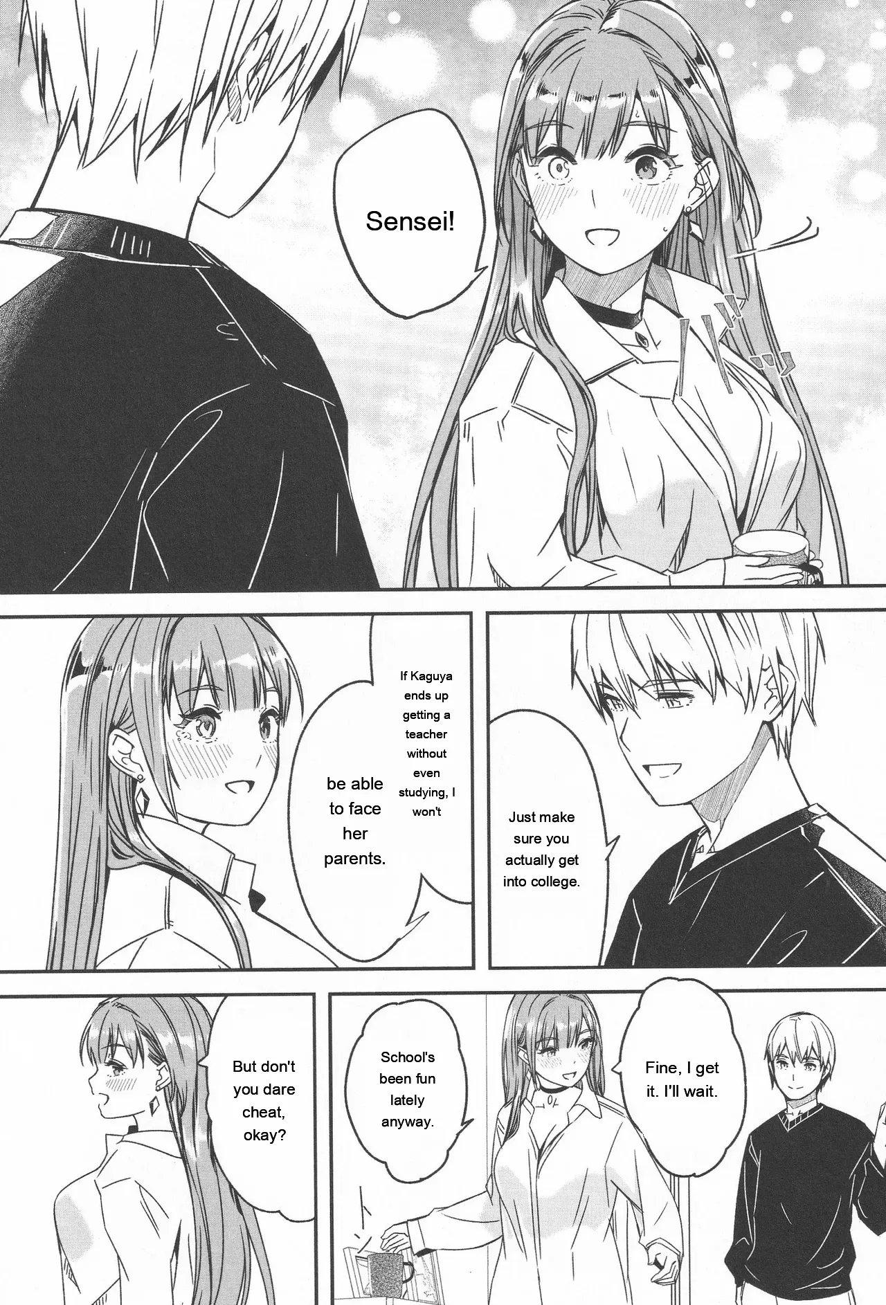 Kimi wa Kagayaku Tsukihana no You ni - Like a luminous moonflower, You Enrapture My Heart. + Melonbooks Tokuten Sensei wa Yappari JK to Yaritai page 190