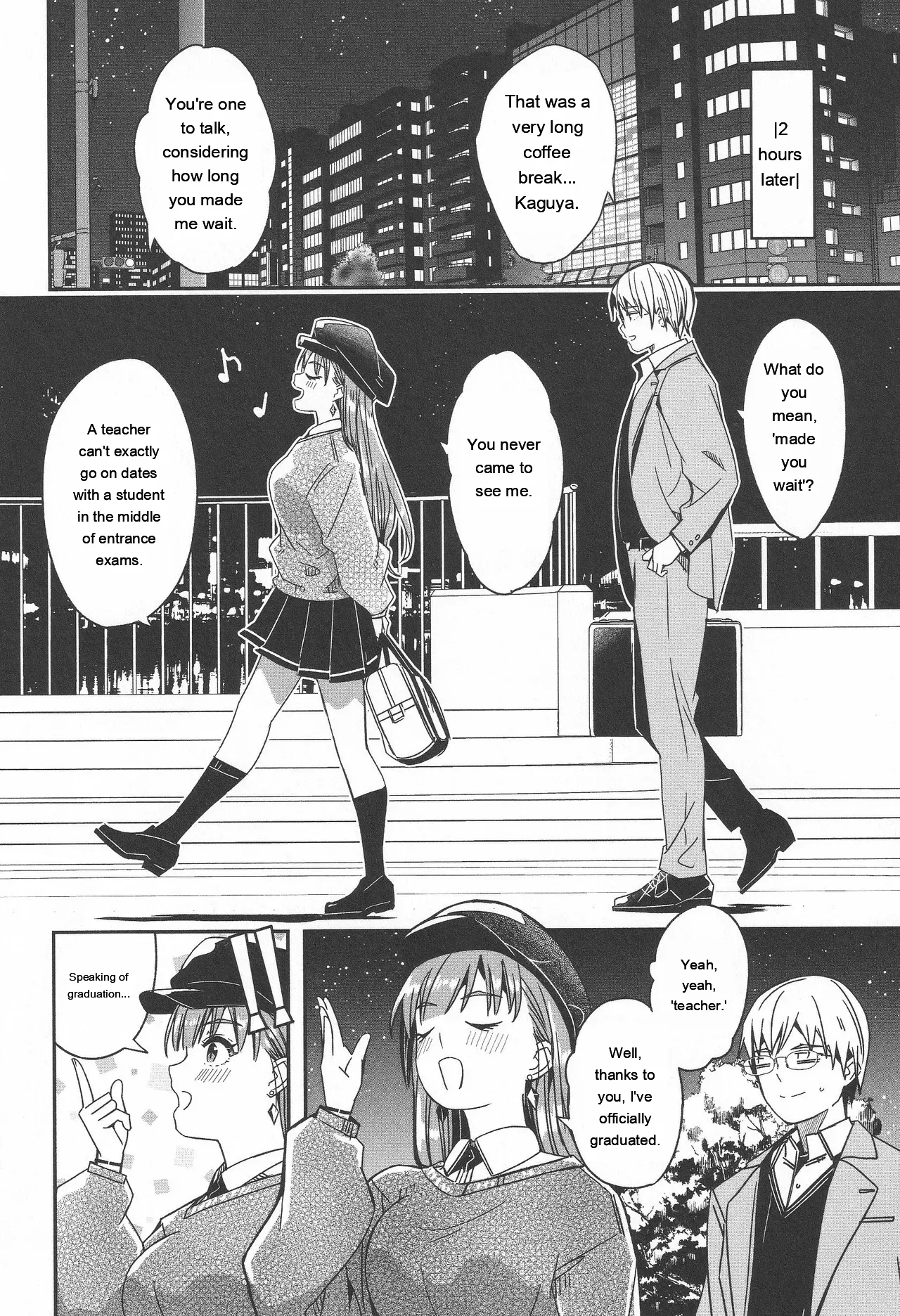 Kimi wa Kagayaku Tsukihana no You ni - Like a luminous moonflower, You Enrapture My Heart. + Melonbooks Tokuten Sensei wa Yappari JK to Yaritai page 214