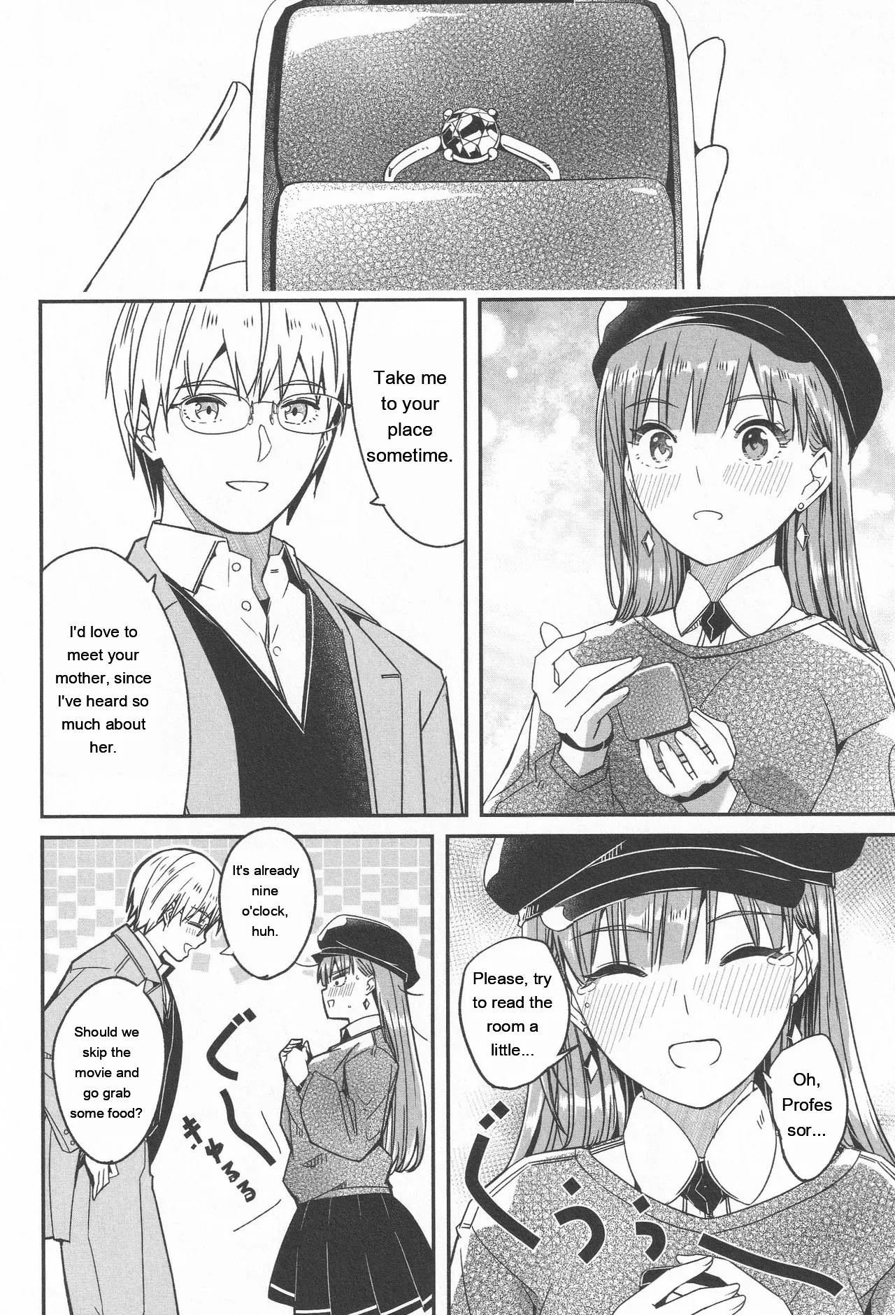 Kimi wa Kagayaku Tsukihana no You ni - Like a luminous moonflower, You Enrapture My Heart. + Melonbooks Tokuten Sensei wa Yappari JK to Yaritai page 216