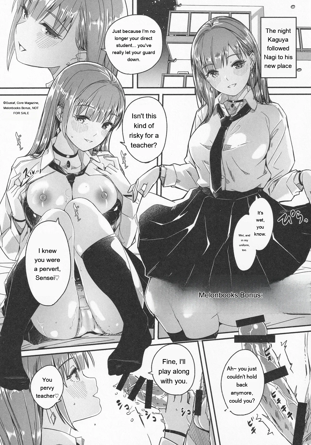 Kimi wa Kagayaku Tsukihana no You ni - Like a luminous moonflower, You Enrapture My Heart. + Melonbooks Tokuten Sensei wa Yappari JK to Yaritai page 249