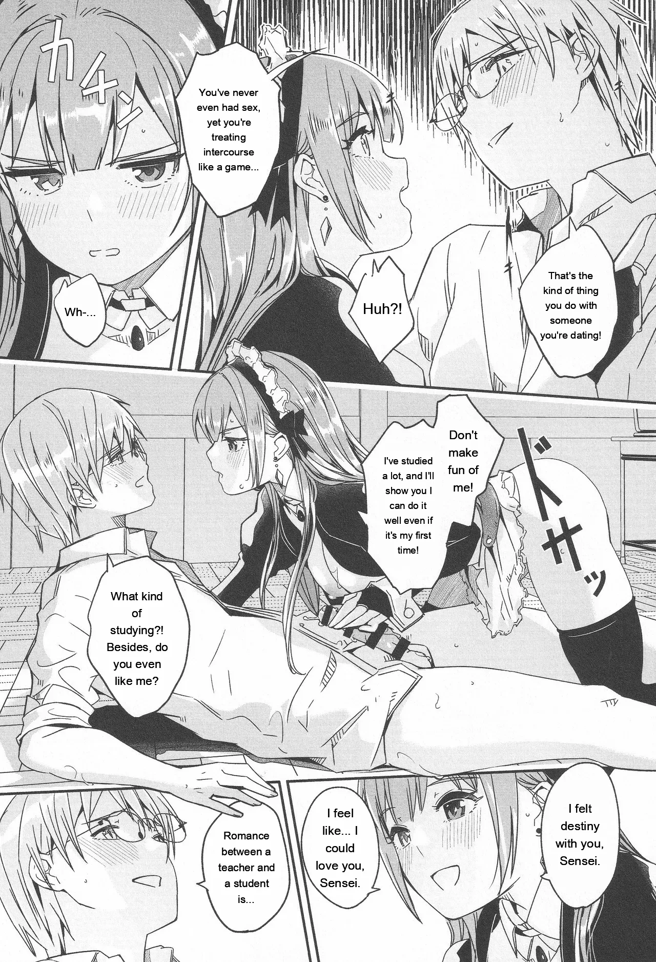 Kimi wa Kagayaku Tsukihana no You ni - Like a luminous moonflower, You Enrapture My Heart. + Melonbooks Tokuten Sensei wa Yappari JK to Yaritai page 29
