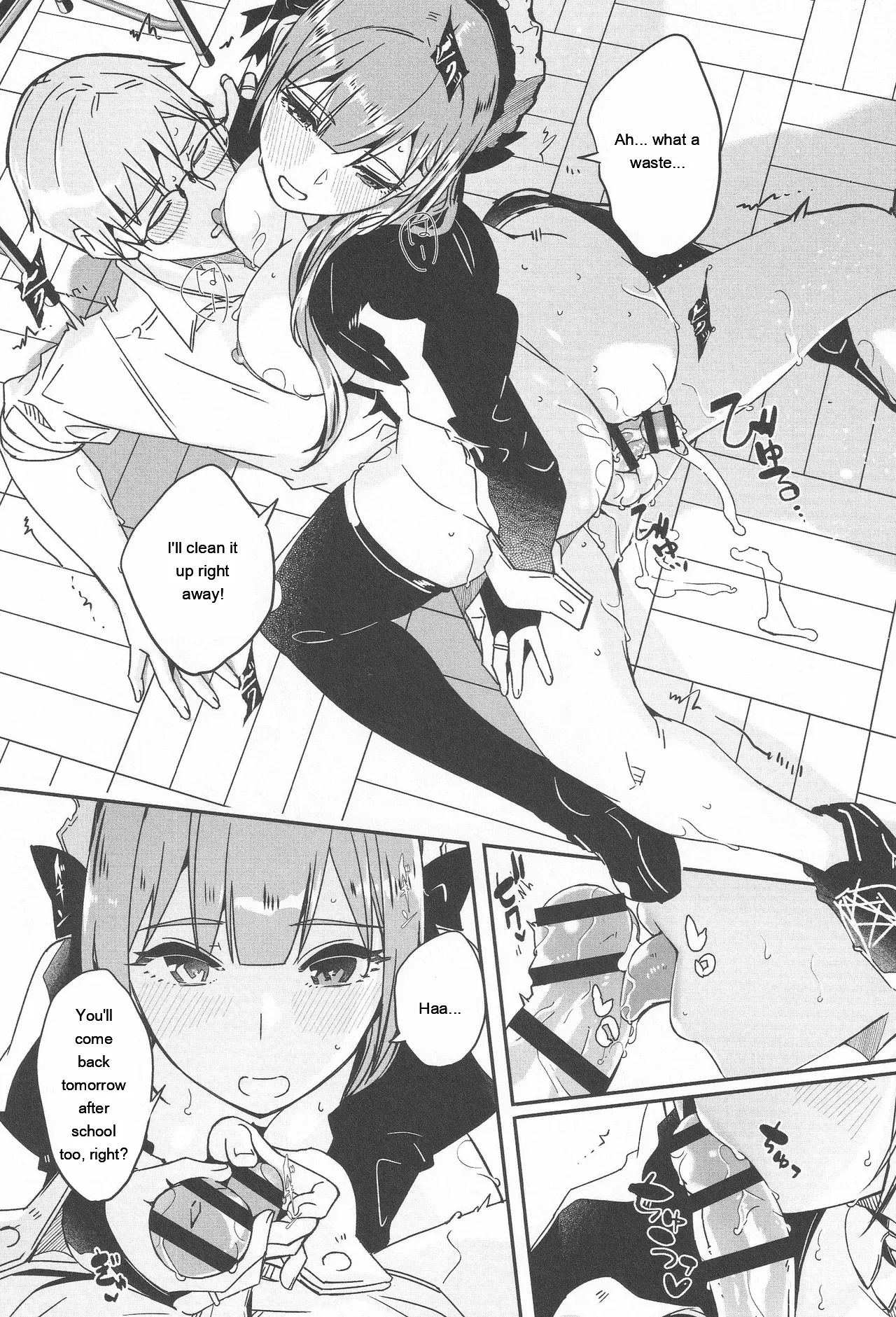 Kimi wa Kagayaku Tsukihana no You ni - Like a luminous moonflower, You Enrapture My Heart. + Melonbooks Tokuten Sensei wa Yappari JK to Yaritai page 46