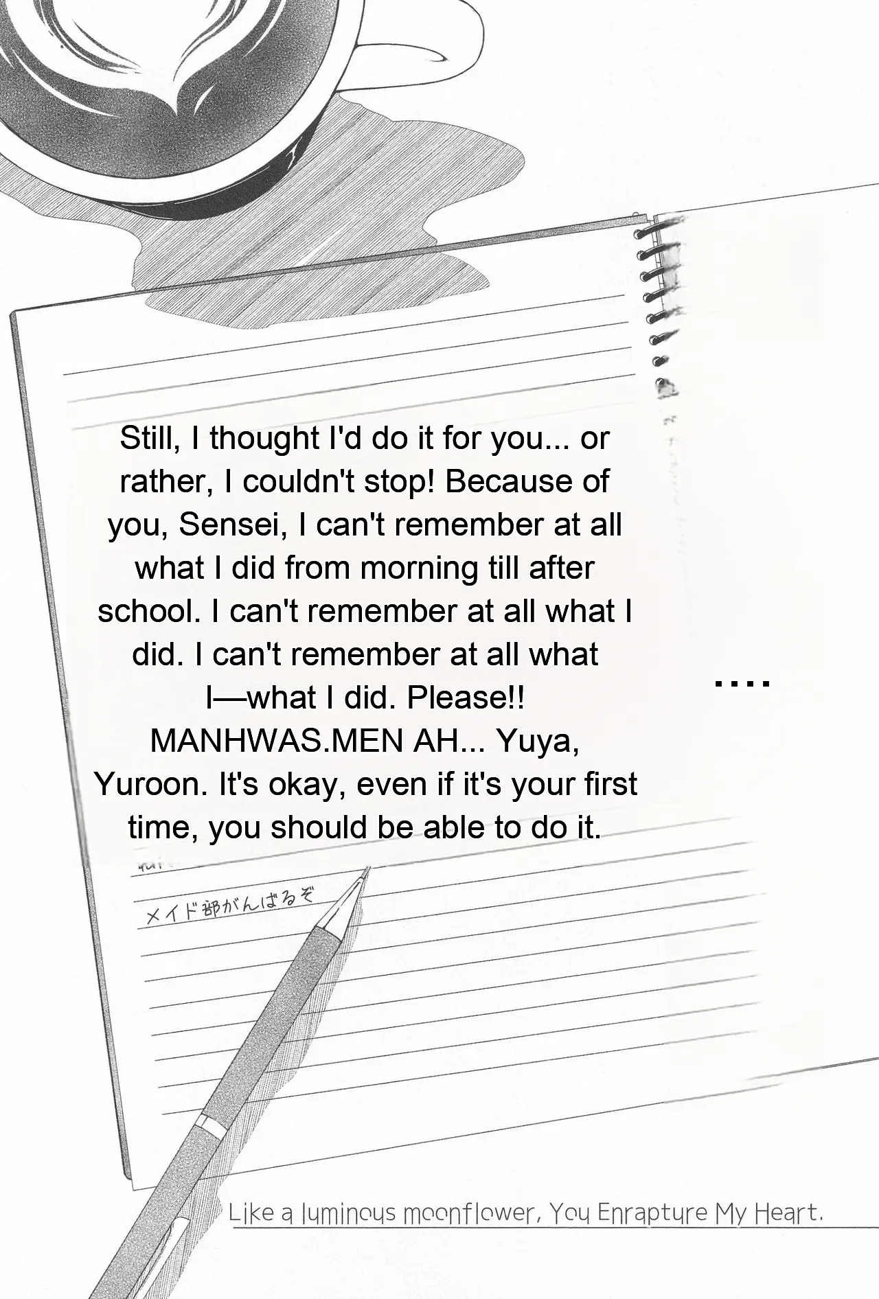 Kimi wa Kagayaku Tsukihana no You ni - Like a luminous moonflower, You Enrapture My Heart. + Melonbooks Tokuten Sensei wa Yappari JK to Yaritai page 48