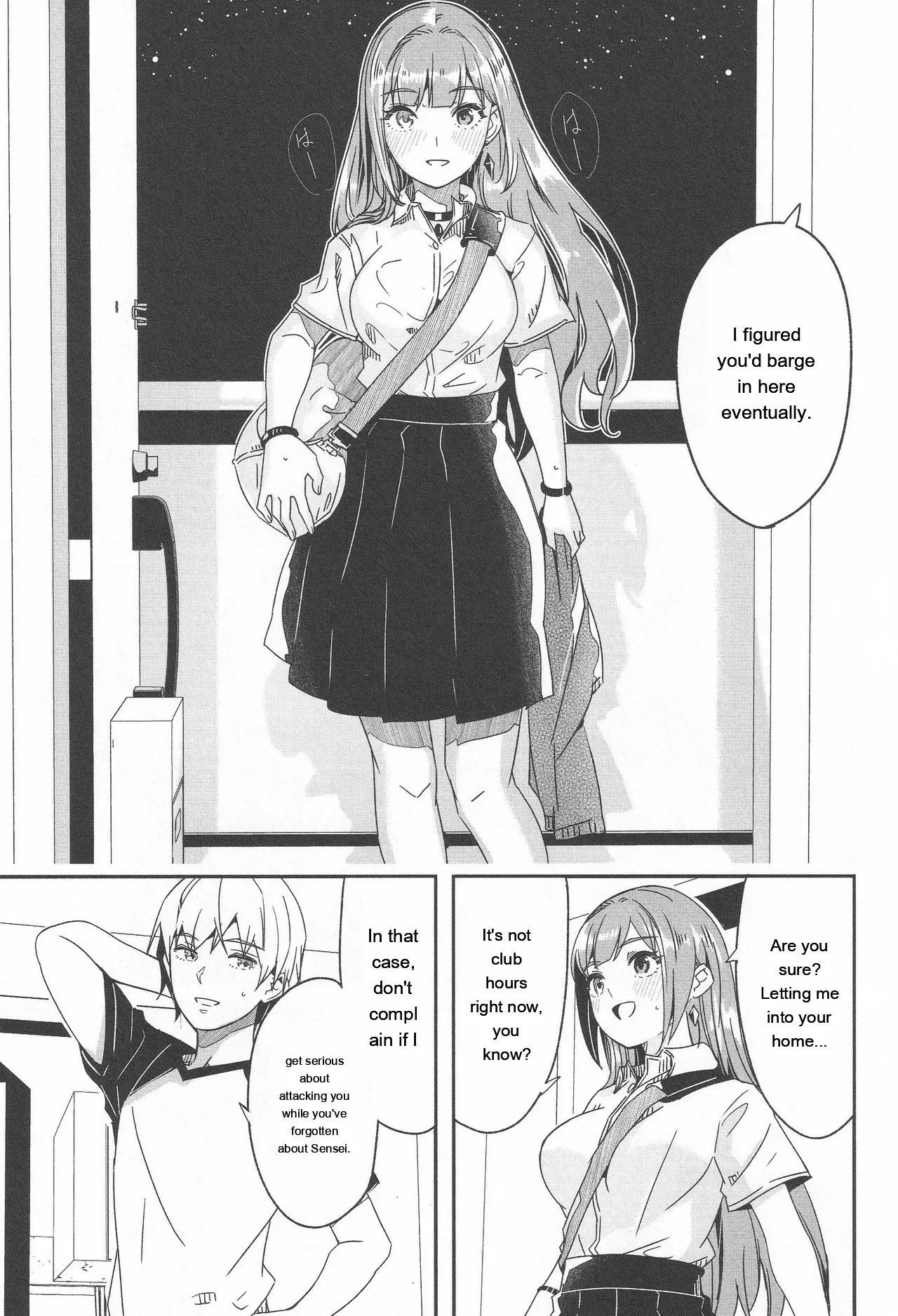 Kimi wa Kagayaku Tsukihana no You ni - Like a luminous moonflower, You Enrapture My Heart. + Melonbooks Tokuten Sensei wa Yappari JK to Yaritai page 93
