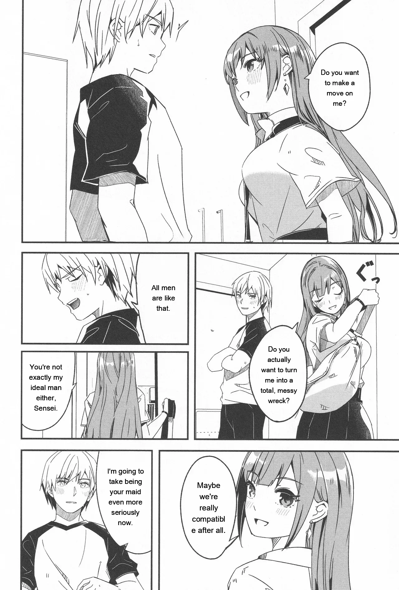 Kimi wa Kagayaku Tsukihana no You ni - Like a luminous moonflower, You Enrapture My Heart. + Melonbooks Tokuten Sensei wa Yappari JK to Yaritai page 94