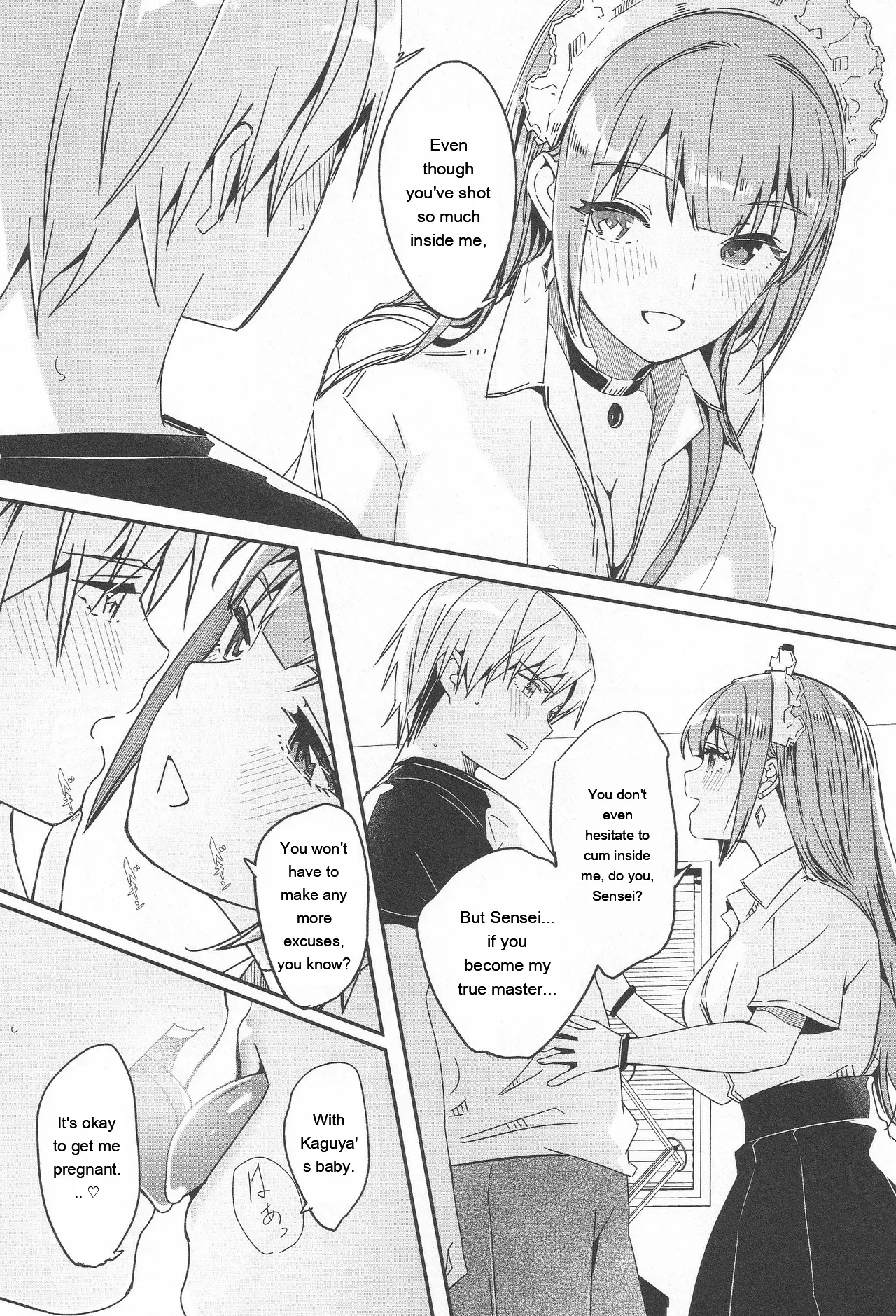 Kimi wa Kagayaku Tsukihana no You ni - Like a luminous moonflower, You Enrapture My Heart. + Melonbooks Tokuten Sensei wa Yappari JK to Yaritai page 96