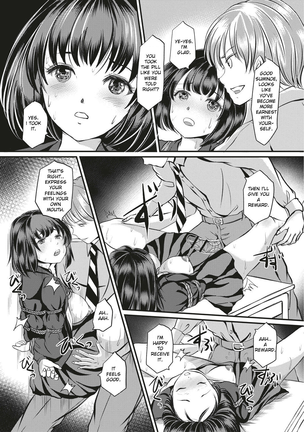 Kinbaku Seidorei Choukyou Gakuen page 160