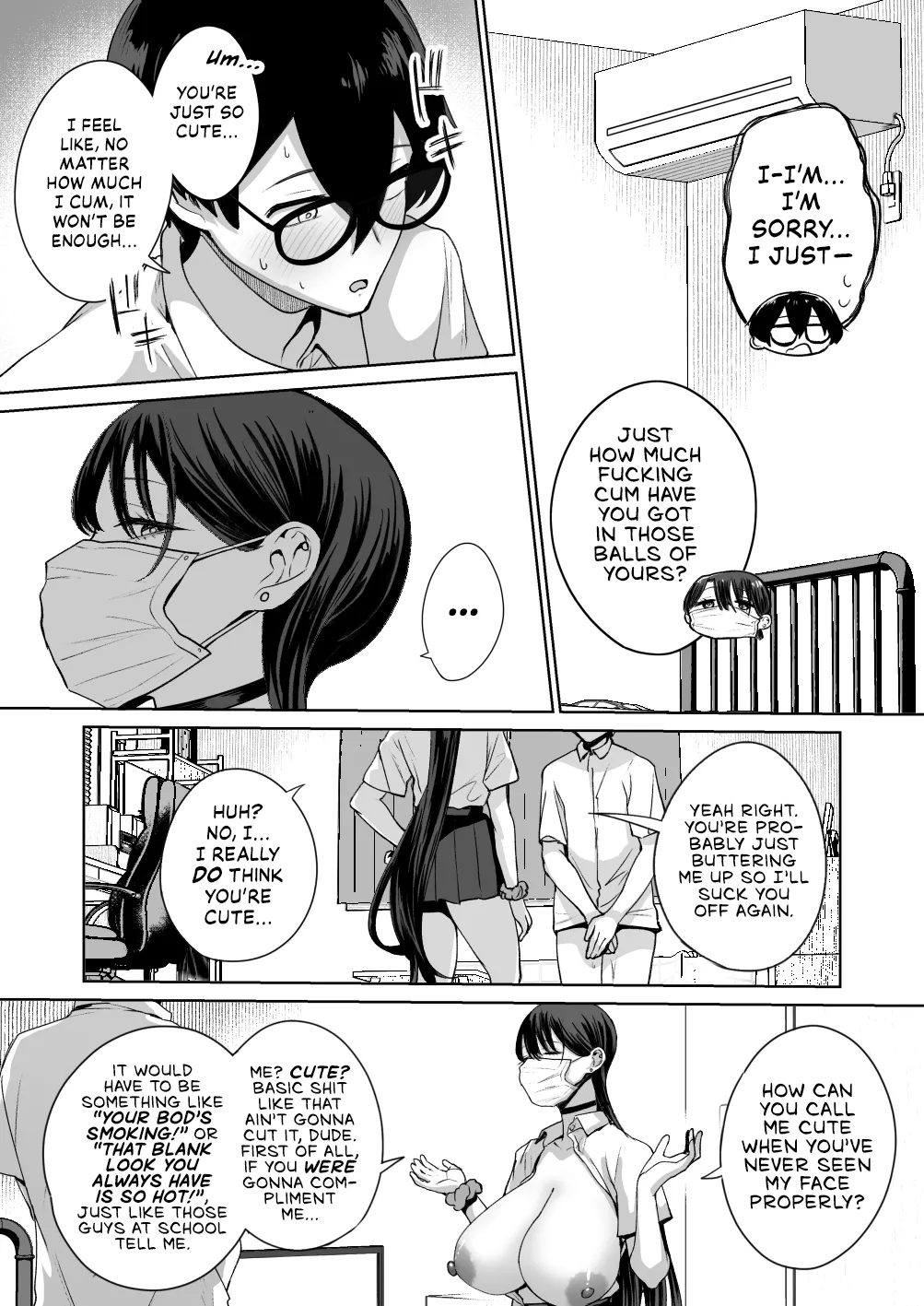 Kind Gyaru x Nerdy Otaku: This Bitch Even Let a Geek Like Me Creampie Her Slutty Pussy! page 19