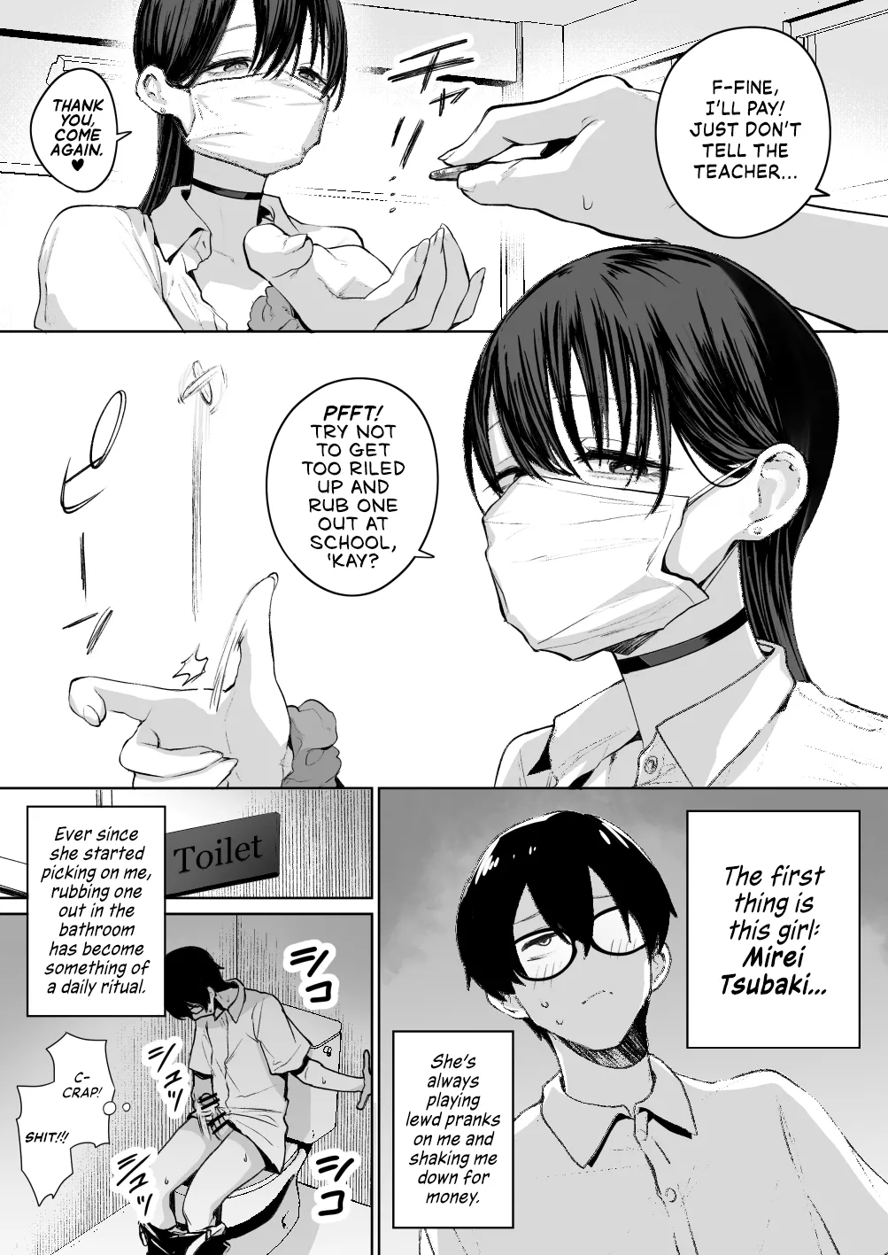 Kind Gyaru x Nerdy Otaku: This Bitch Even Let a Geek Like Me Creampie Her Slutty Pussy! page 4