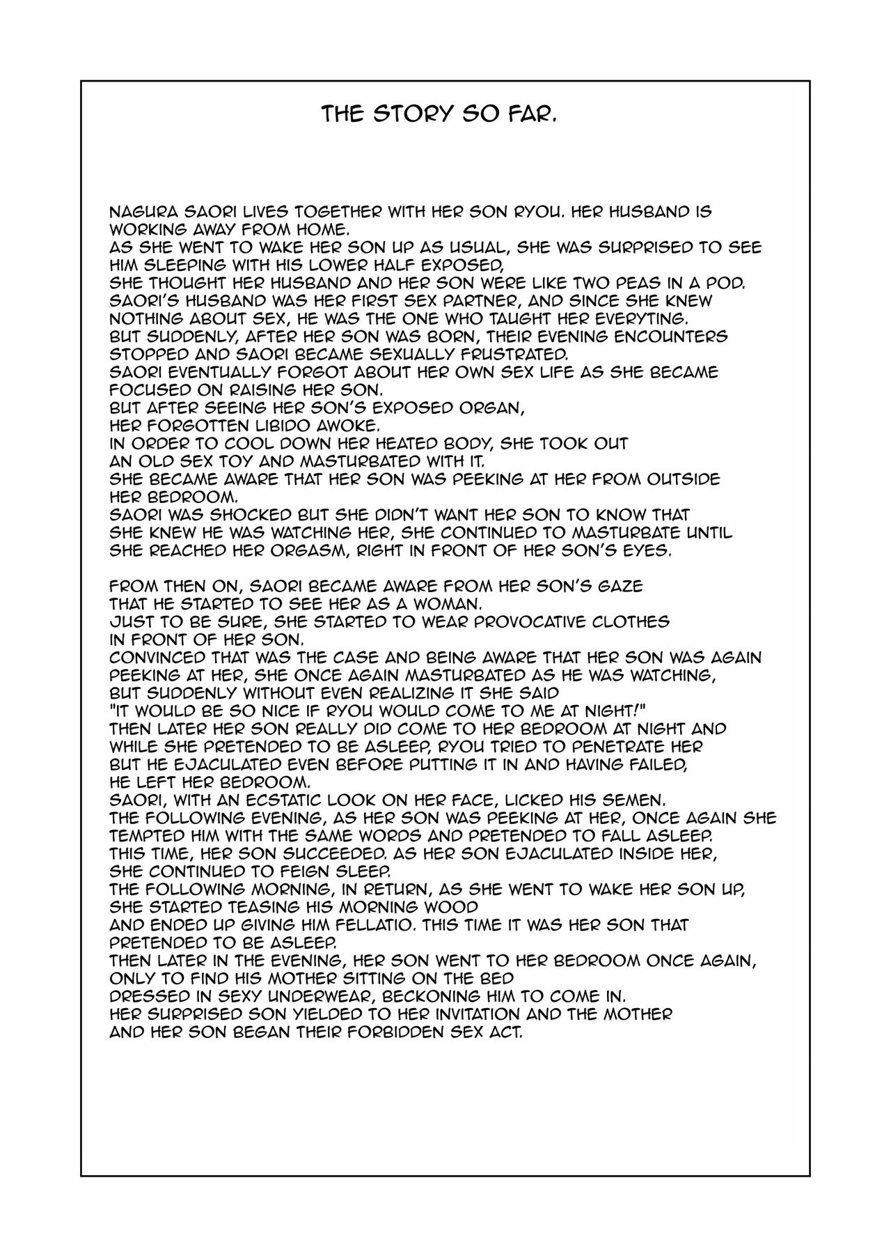 Kinjo Yuuwaku Musuko o Icha Love SEX Zuke ni Suru Haha Hen page 2