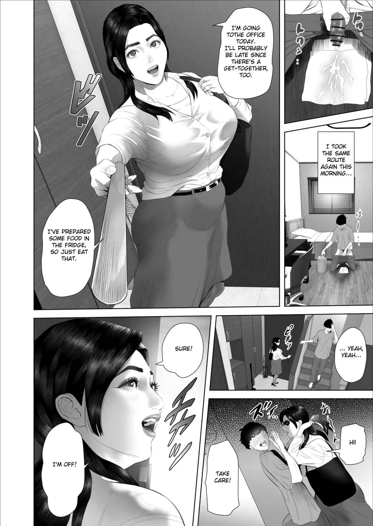 Kinjo Yuuwaku white rose Oba-san no Himeta,,, Ero Shitagi Hen page 8