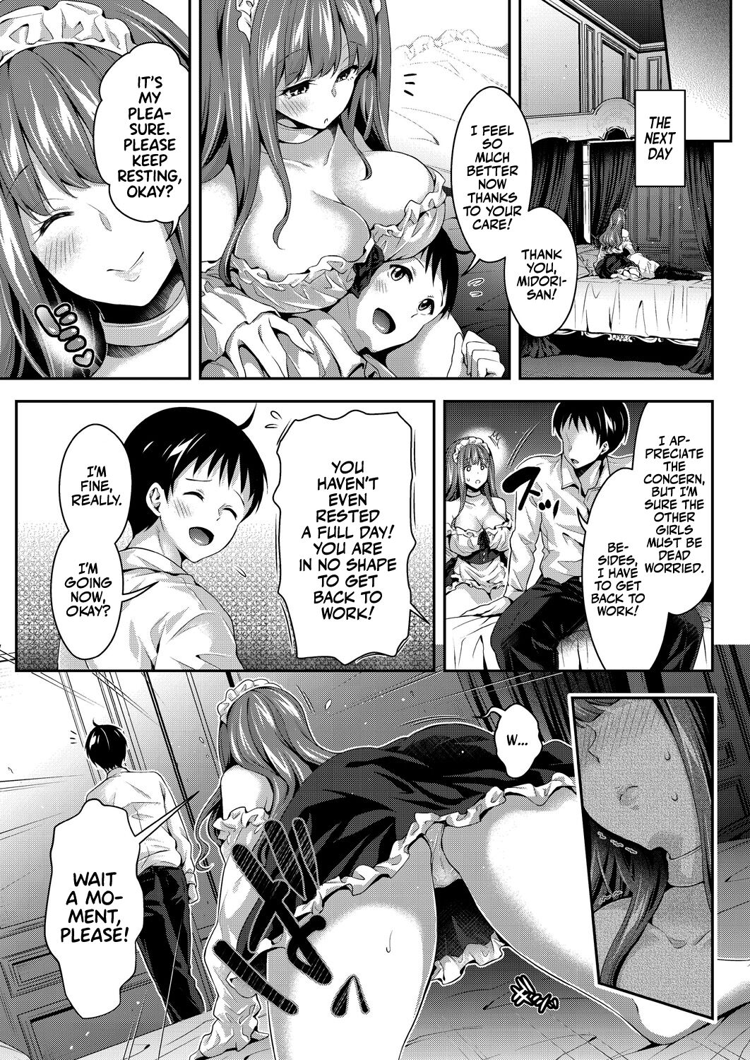 Kinky Sex with My Maid Harem page 126