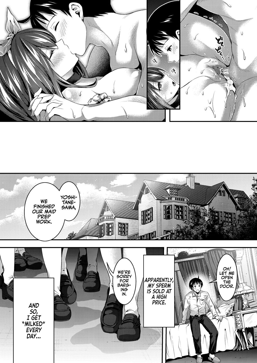 Kinky Sex with My Maid Harem page 176
