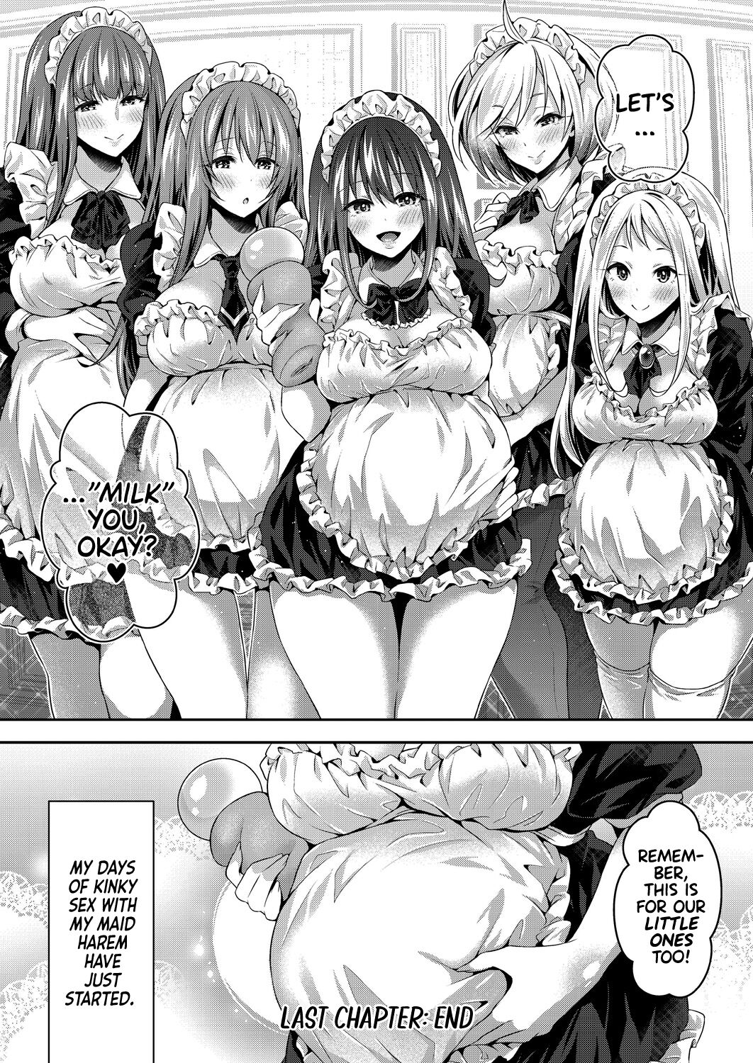Kinky Sex with My Maid Harem page 177