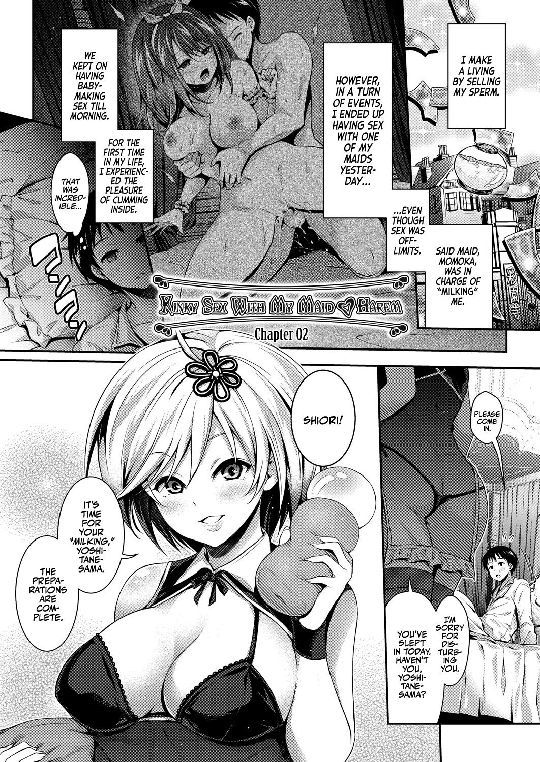 Kinky Sex with My Maid Harem page 32