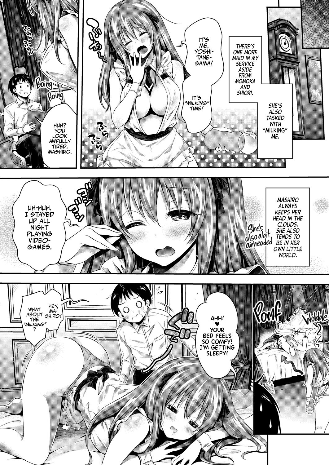 Kinky Sex with My Maid Harem page 46