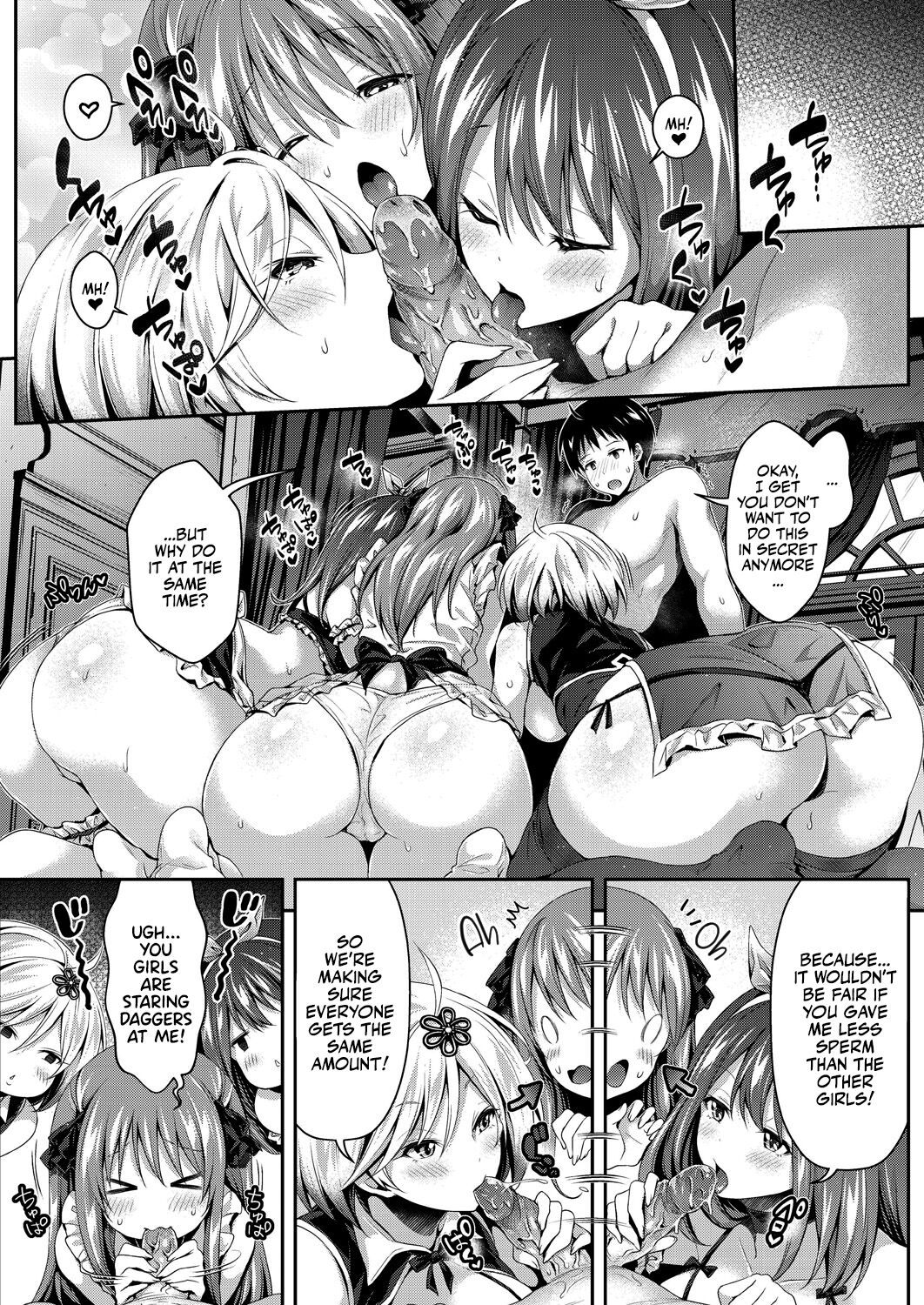 Kinky Sex with My Maid Harem page 73